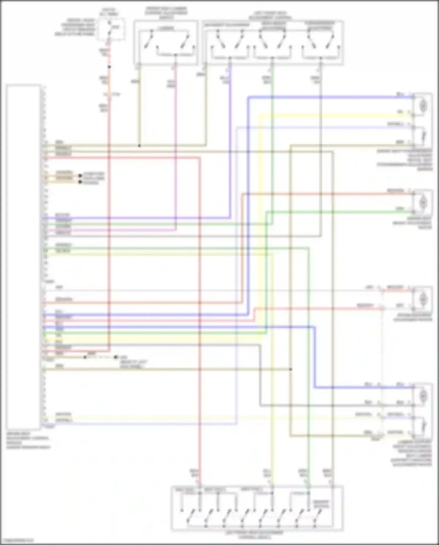 Wiring diagram computer data lines system for Volkswagen Passat (North America) I facelift (2015-2019) (23 of 73)