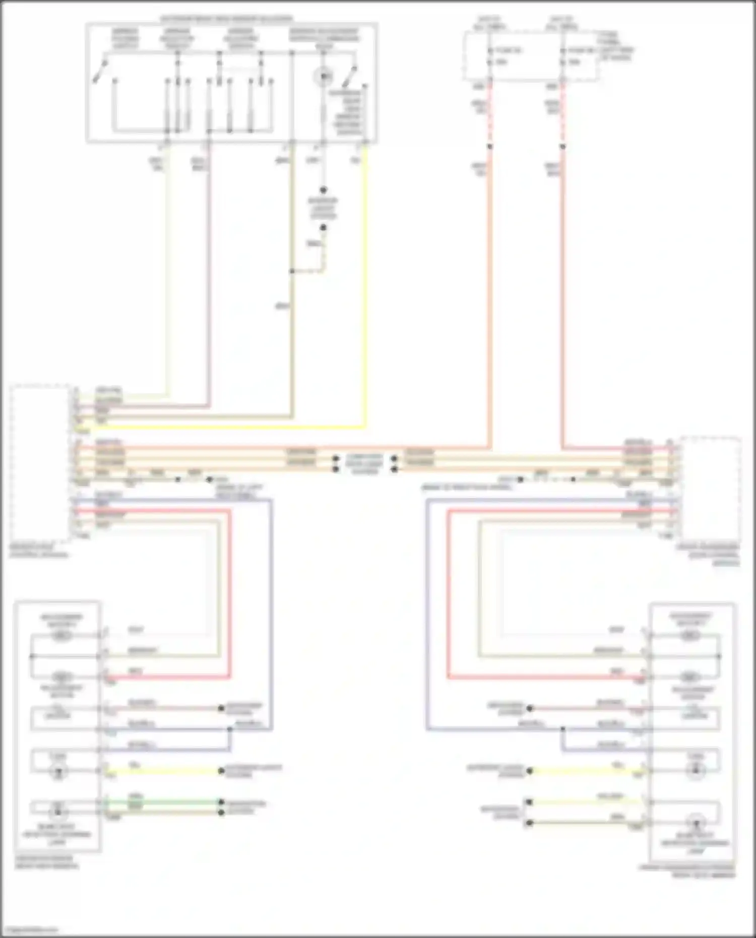 Wiring diagram computer data lines system for Volkswagen Passat (North America) I facelift (2015-2019) (5 of 73)