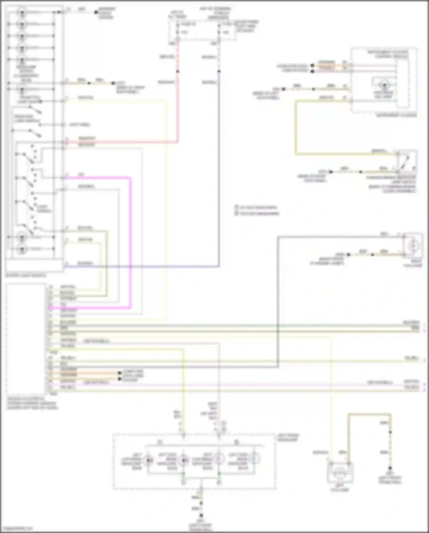 Wiring diagram computer data lines system for Volkswagen Passat (North America) I facelift (2015-2019) (67 of 73)