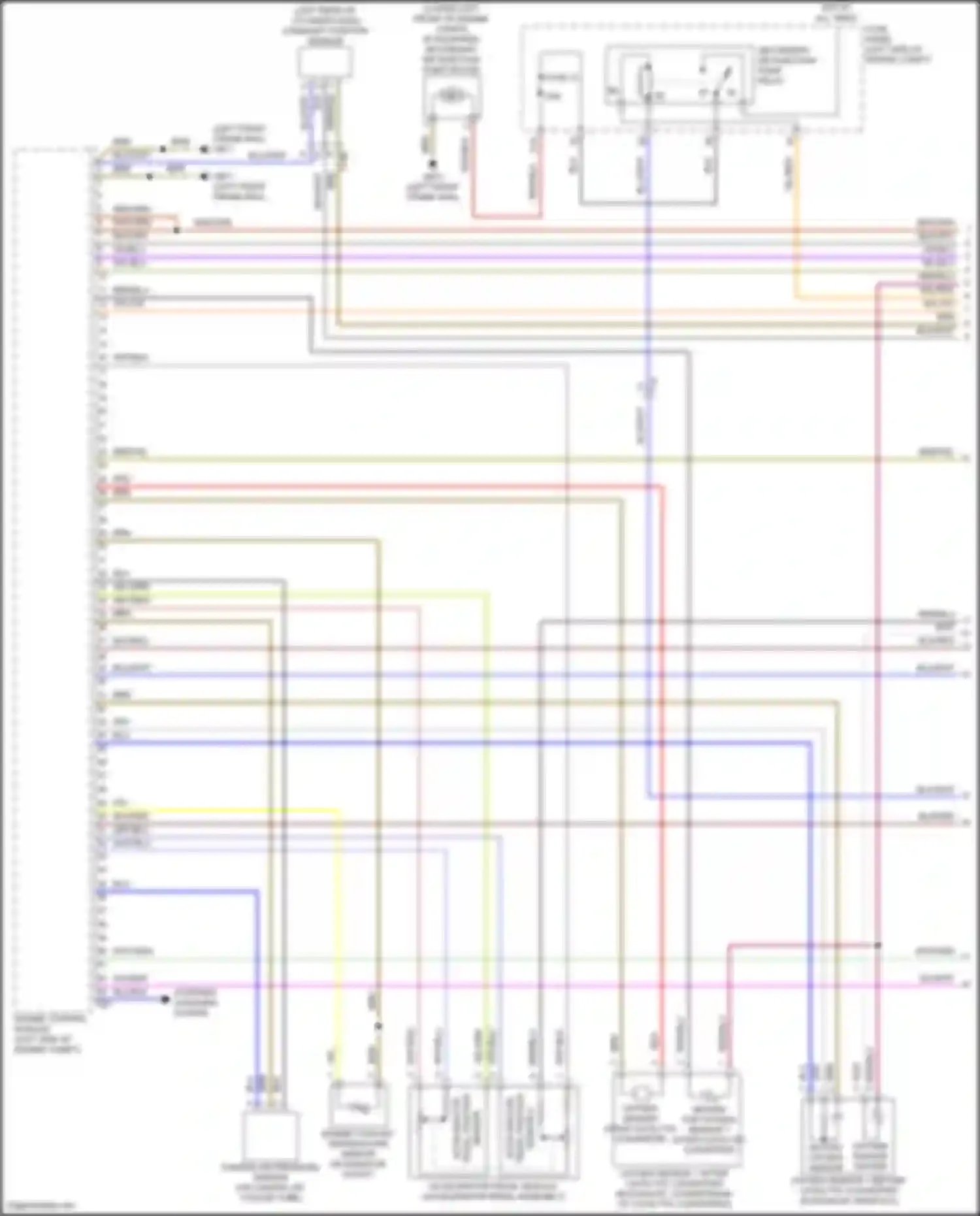 Wiring diagram oxygen sensor heater for Volkswagen Passat (North America) I facelift (2015-2019) (1 of 1)
