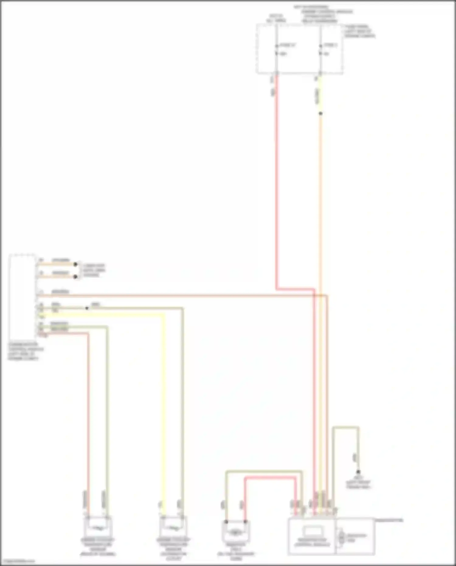 Passat (North America) Volkswagen II (2019-2022): Cooling fan circuit