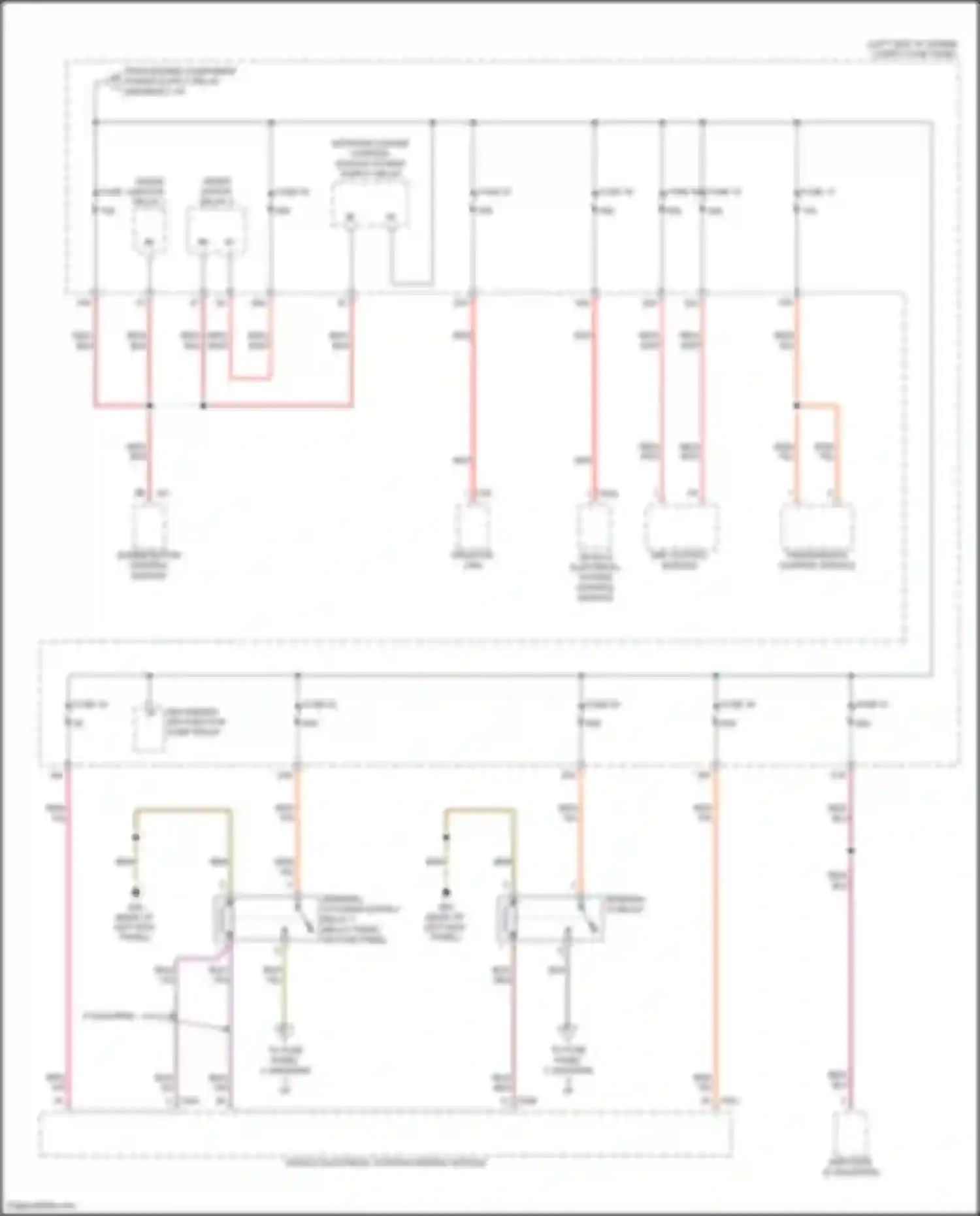 Passat (North America) Volkswagen II (2019-2022): Power distribution circuit (4 of 5)