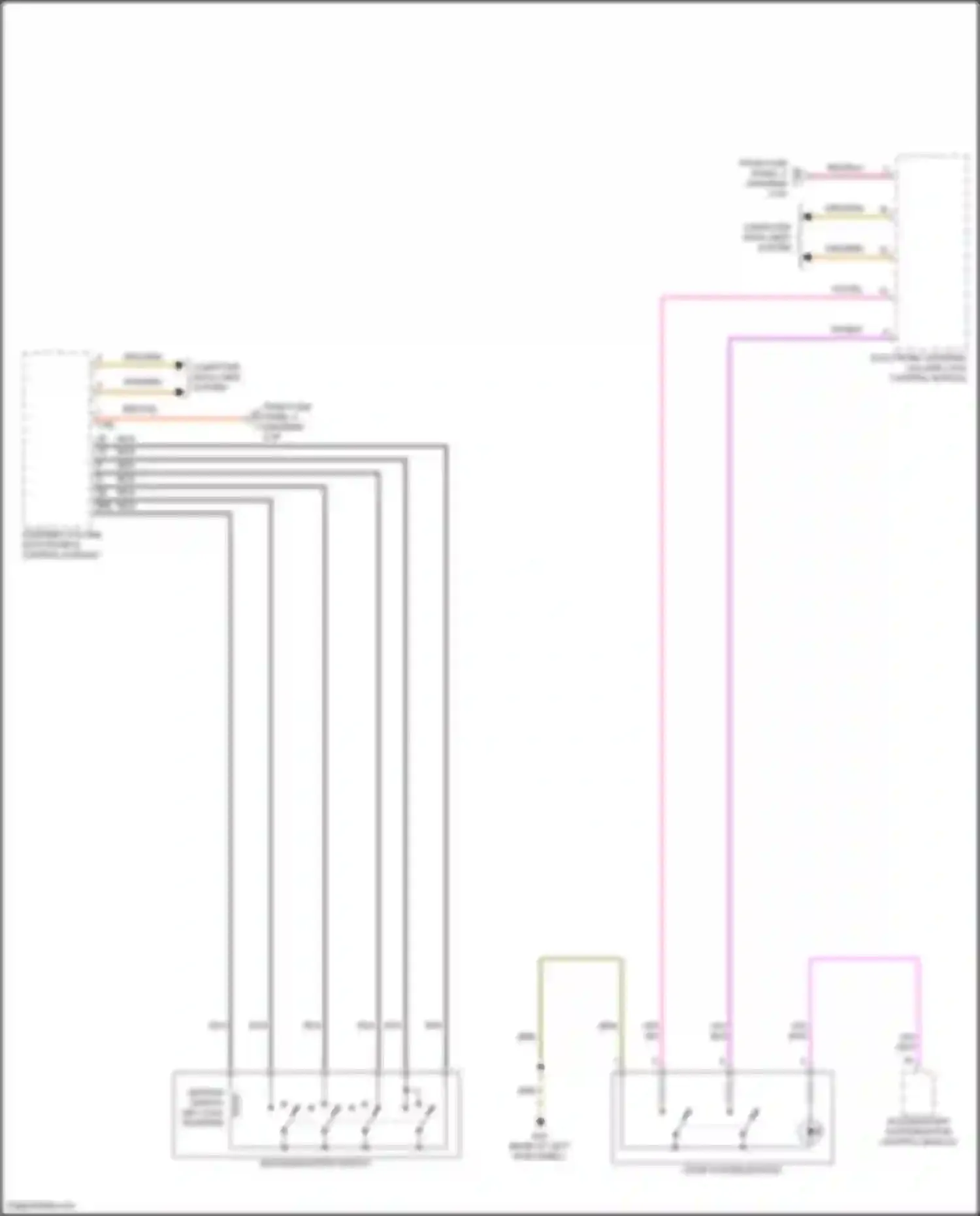 Wiring diagram computer data lines system for Volkswagen Passat (North America) II (2019-2022) (55 of 64)
