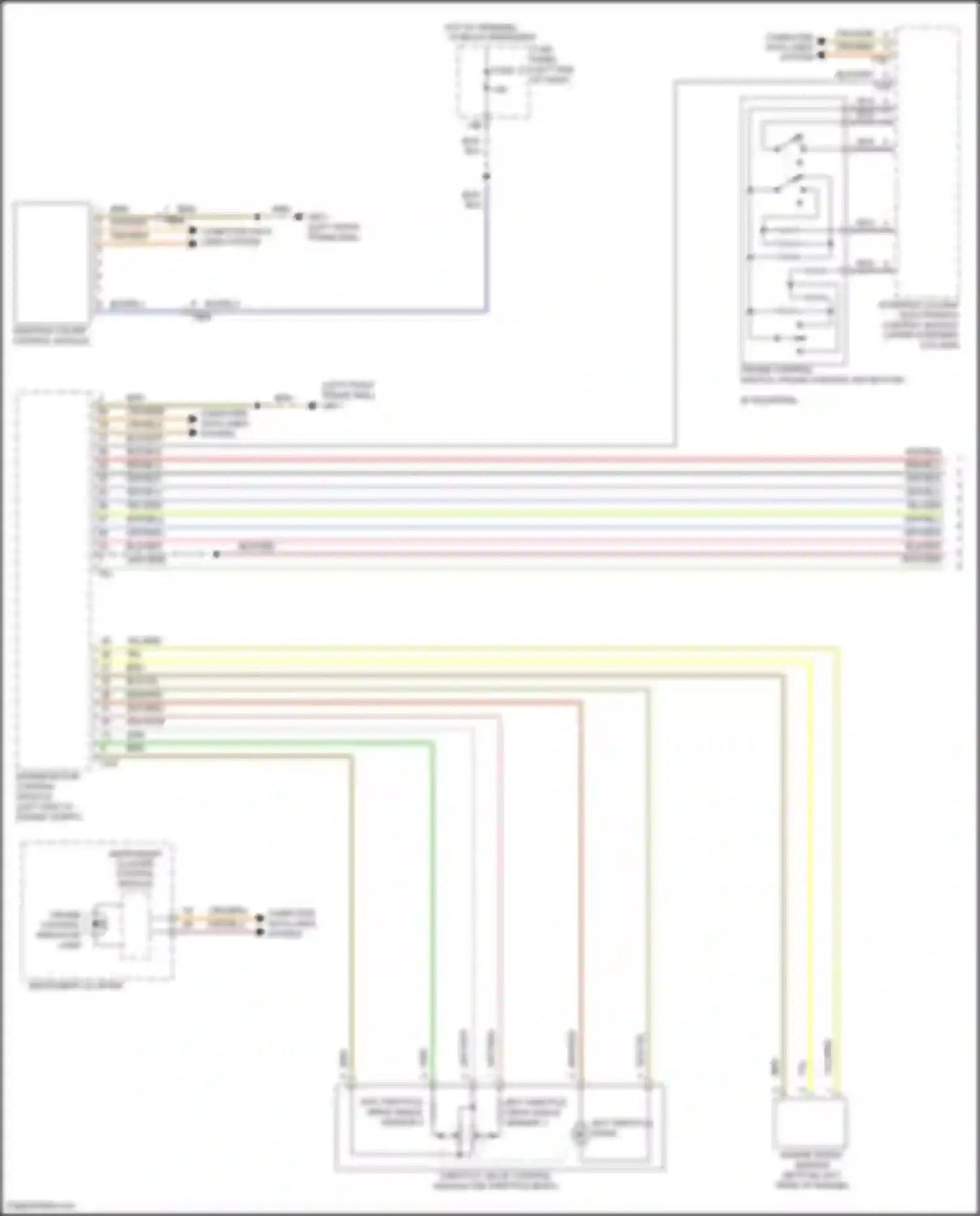 Wiring diagram computer data lines system for Volkswagen Passat (North America) II (2019-2022) (6 of 64)