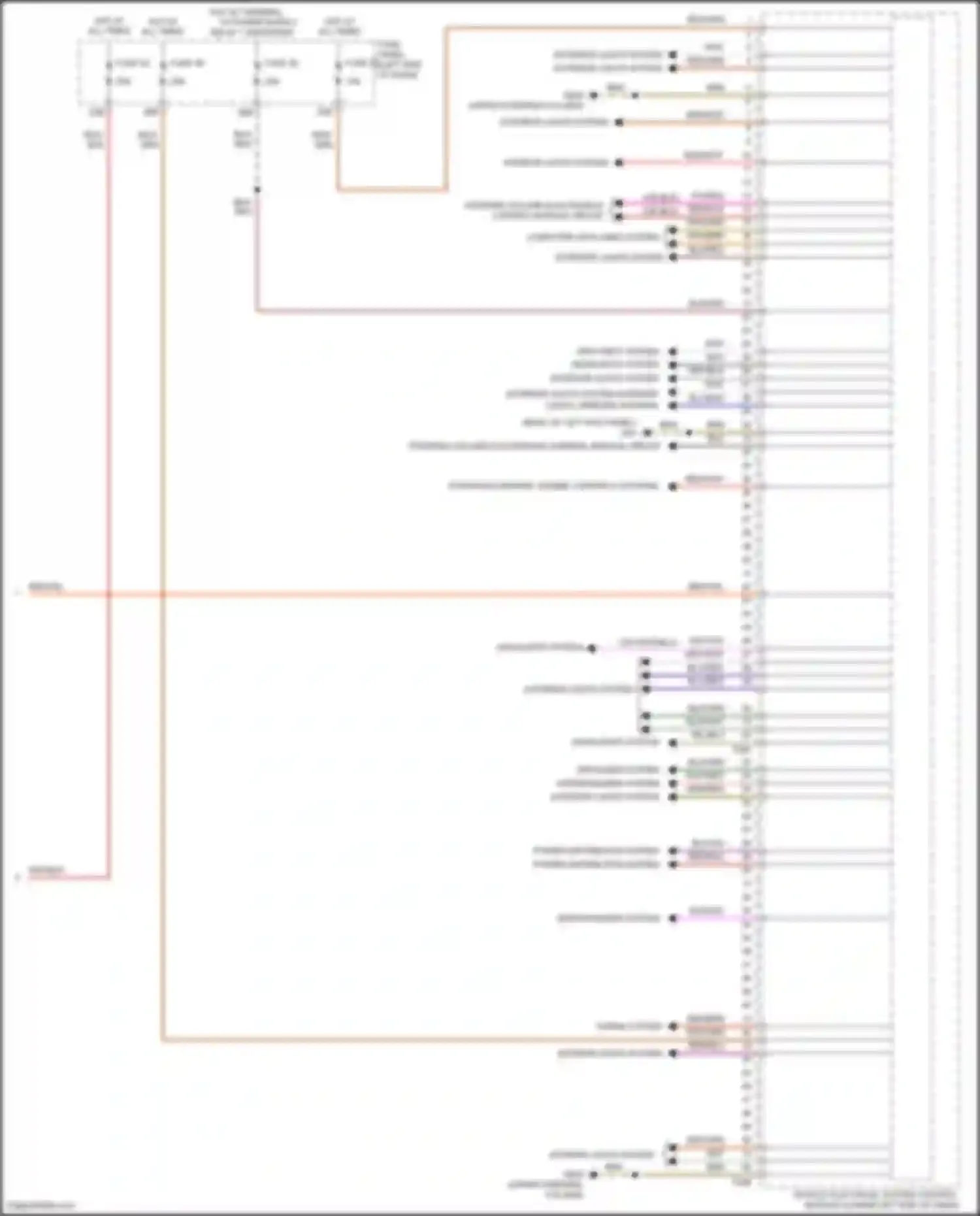 Wiring diagram steering column electronics control module circuit for Volkswagen Passat (North America) II (2019-2022) (1 of 1)