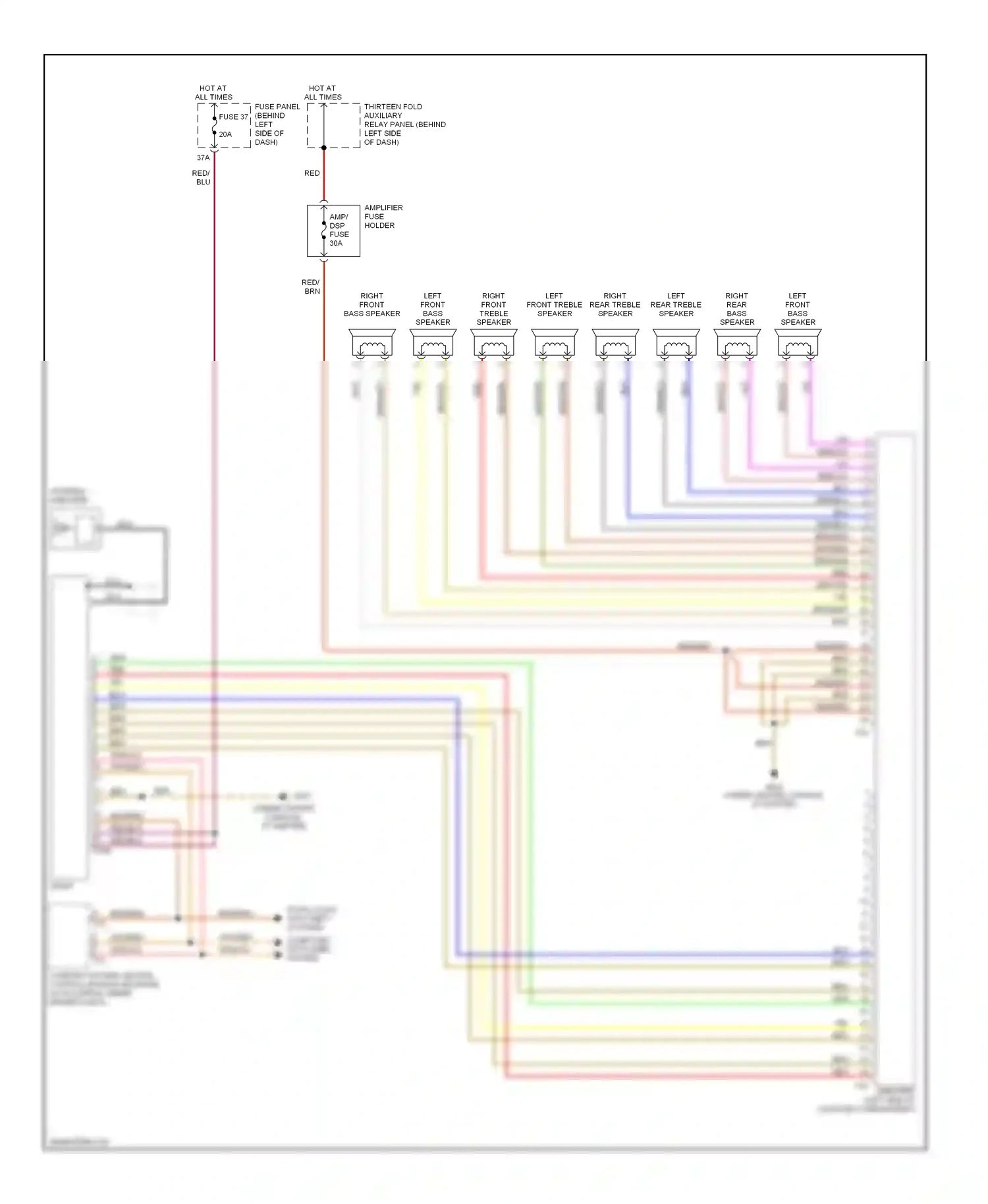 Wiring diagram nca for Volkswagen Passat B5 facelift (2000-2005) (36 of 39)