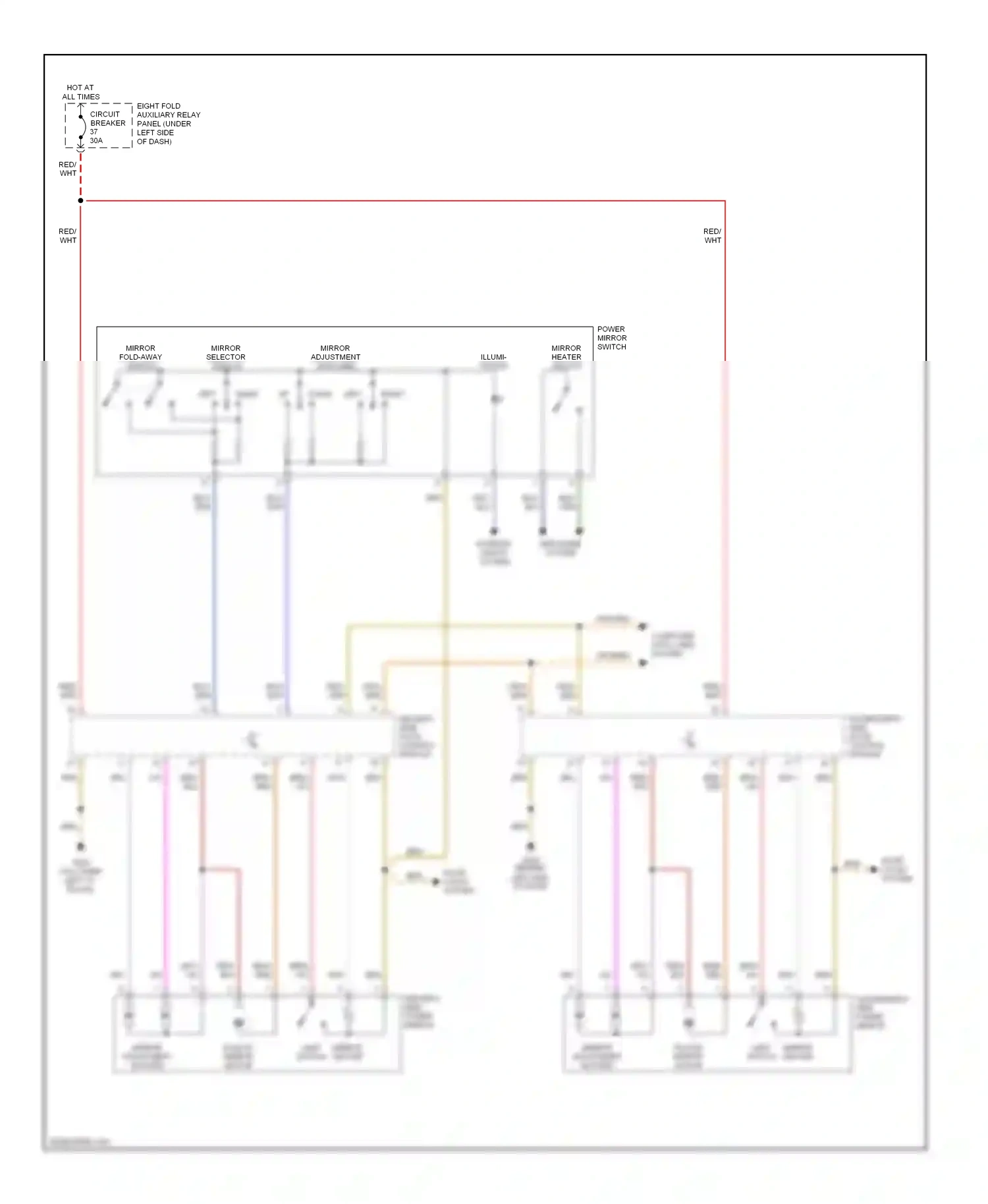 Wiring diagram computer data lines system for Volkswagen Passat B5 (1996-2001) (5 of 6)