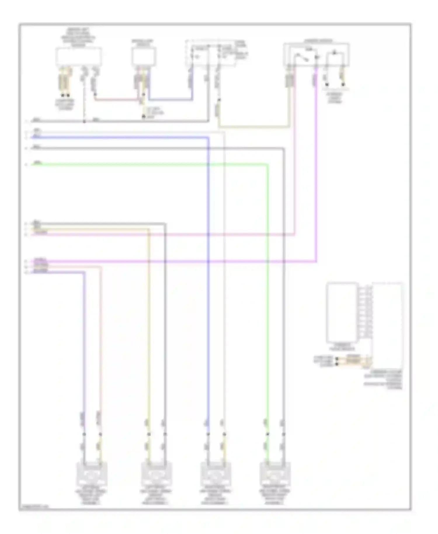 Passat Volkswagen B6 (2005-2010): Anti-lock brakes circuit (2 of 2)