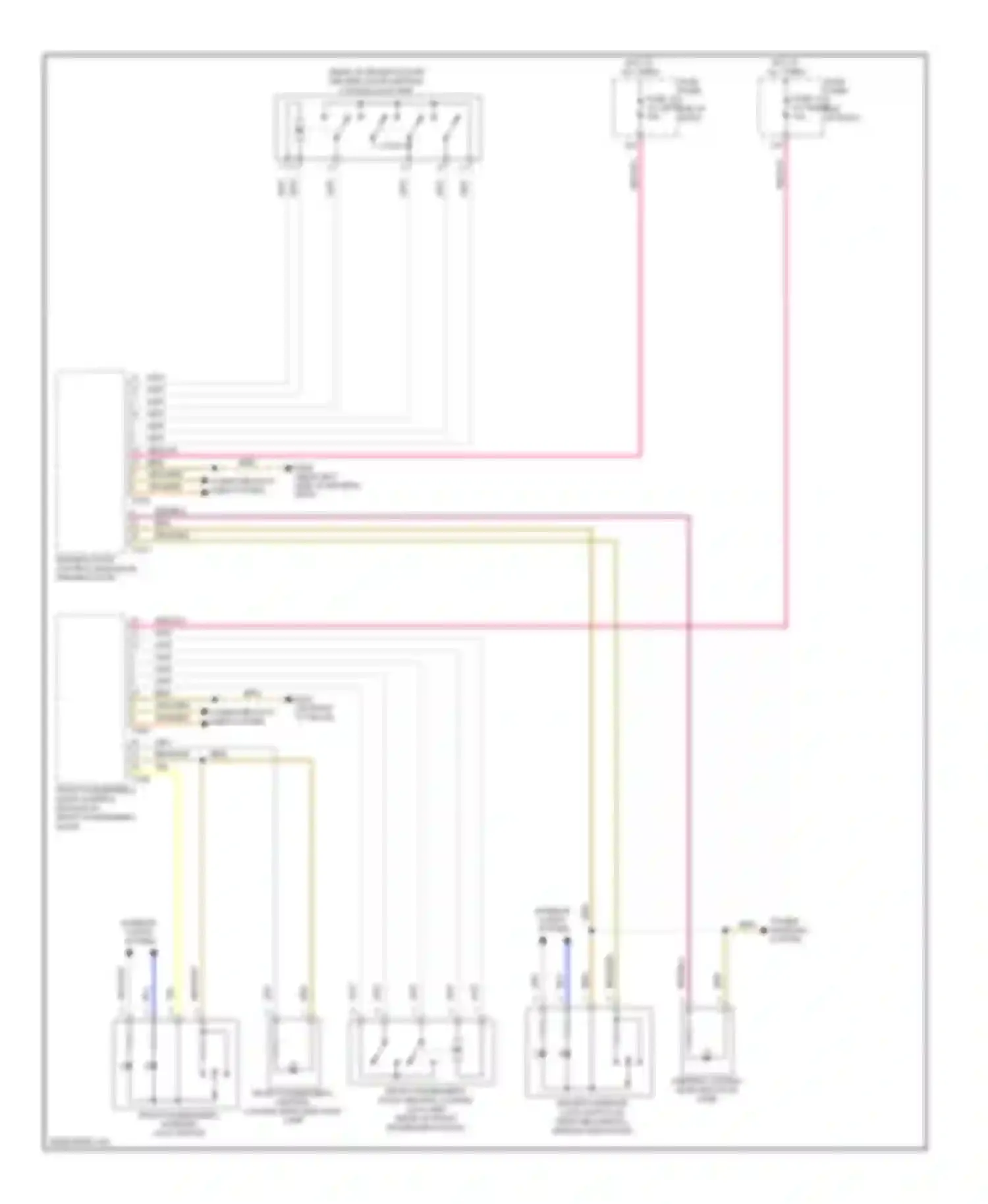 Passat Volkswagen B6 (2005-2010): Anti-theft circuit, sedan (3 of 3)