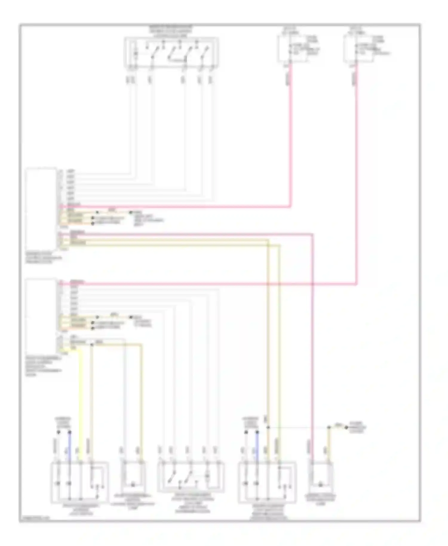 Passat Volkswagen B6 (2005-2010): Anti-theft circuit, wagon (3 of 3)