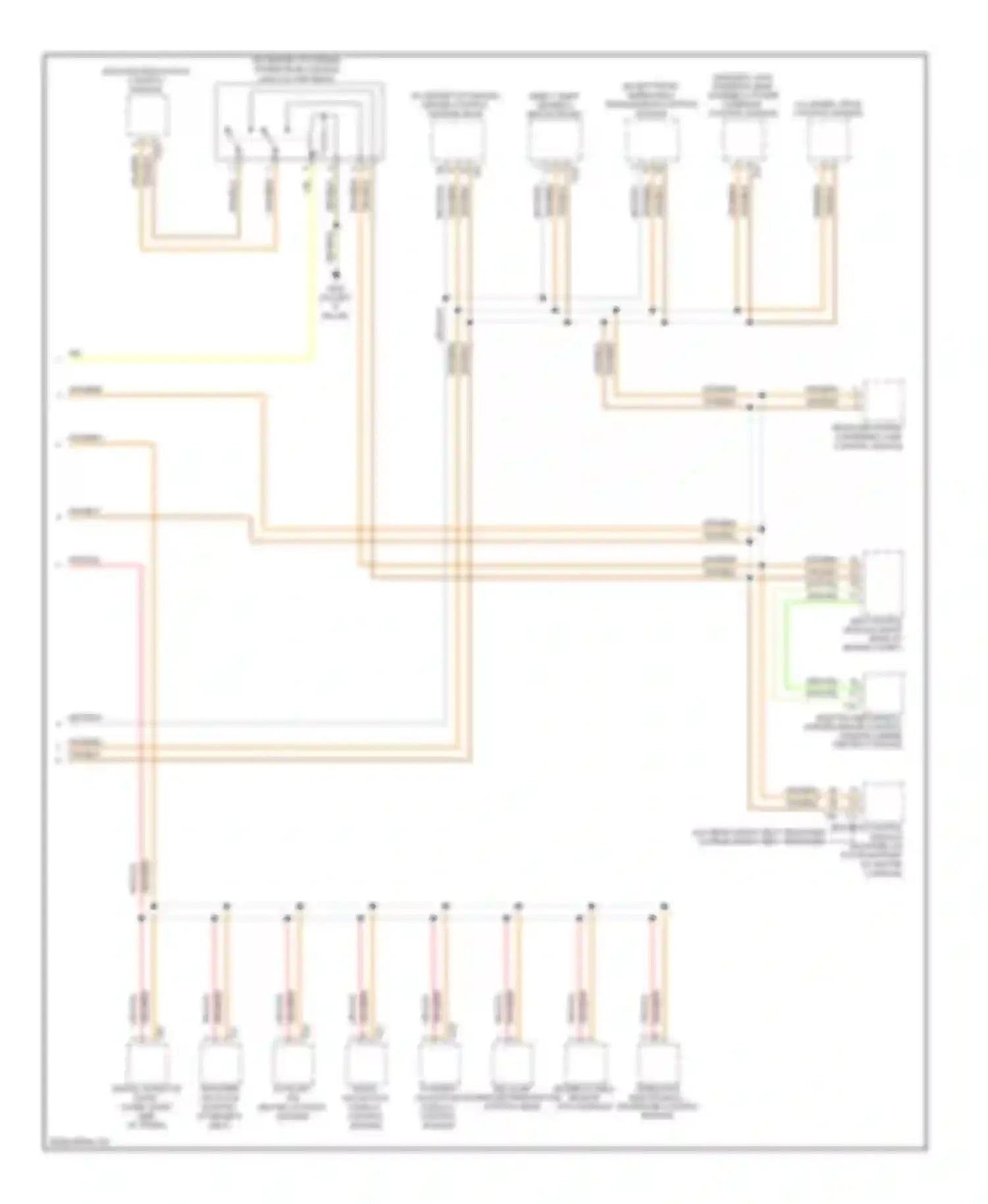 Passat Volkswagen B6 (2005-2010): Computer data lines circuit (2 of 2)