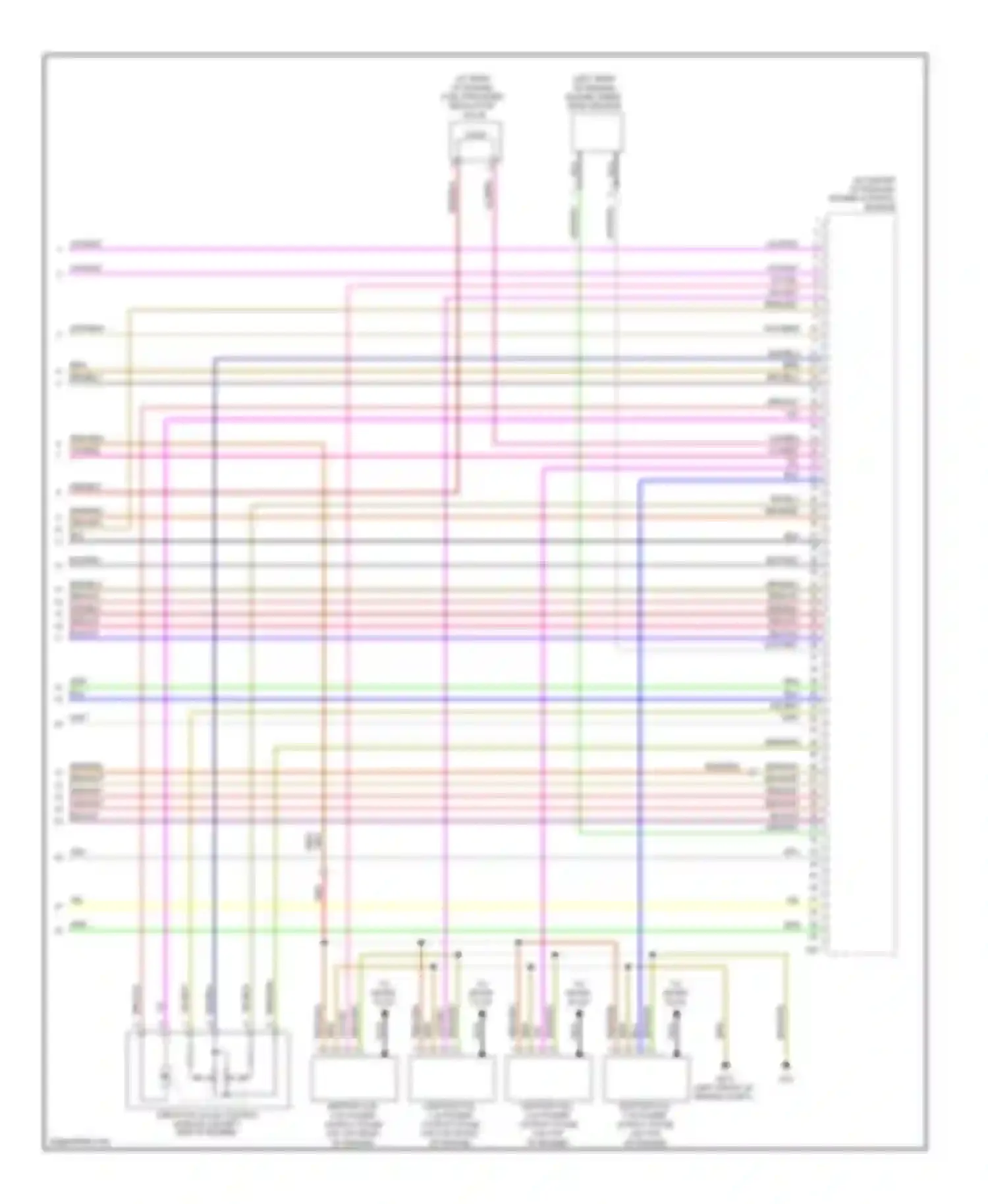 Passat Volkswagen B6 (2005-2010): Wiring diagram engine performance 2.0l, cawb (6 of 6)