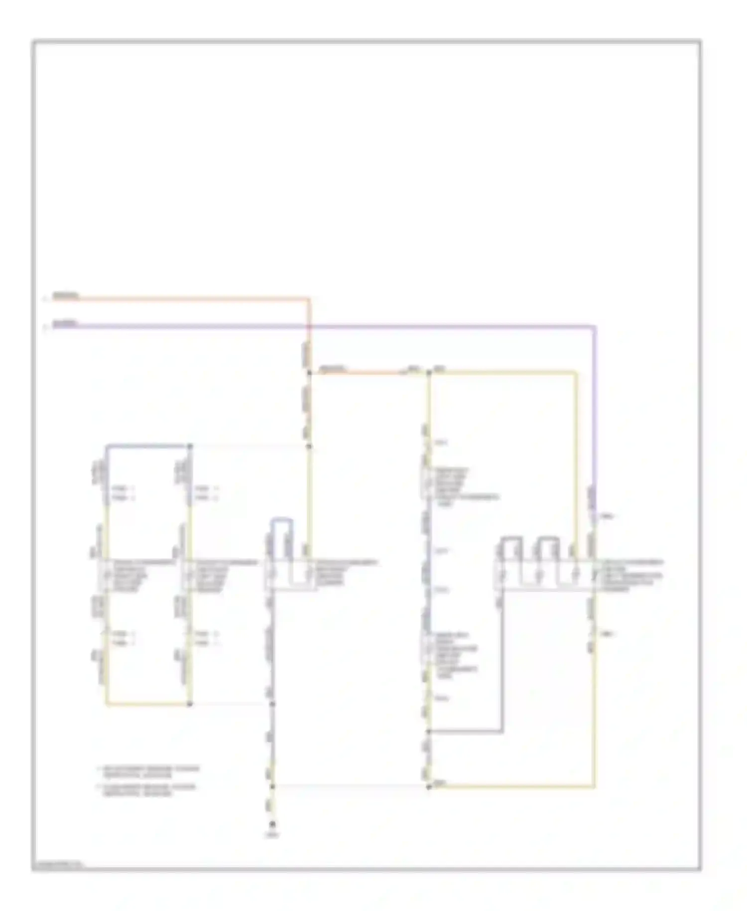 Passat Volkswagen B6 (2005-2010): Front heated seats circuit, with comfort & leather seats (2 of 2)