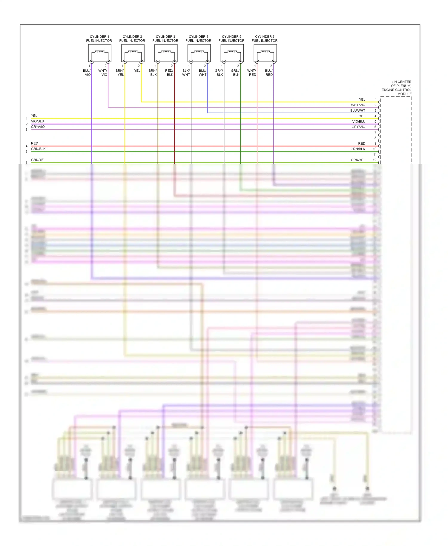 Wiring diagram blk for Volkswagen Passat B6 (2005-2010) (50 of 117)