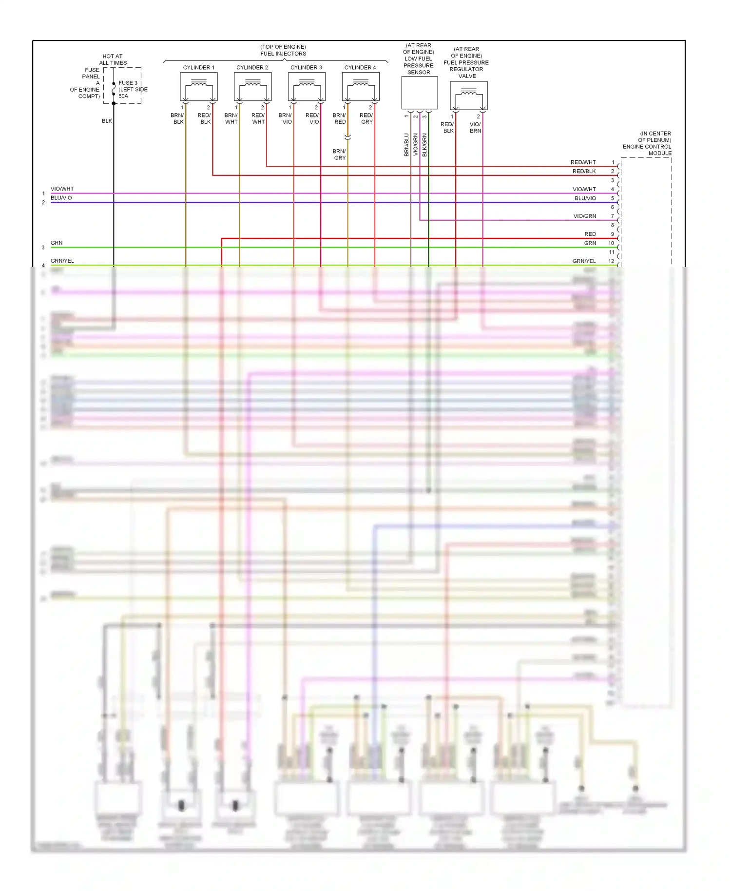 Wiring diagram blk for Volkswagen Passat B6 (2005-2010) (25 of 117)