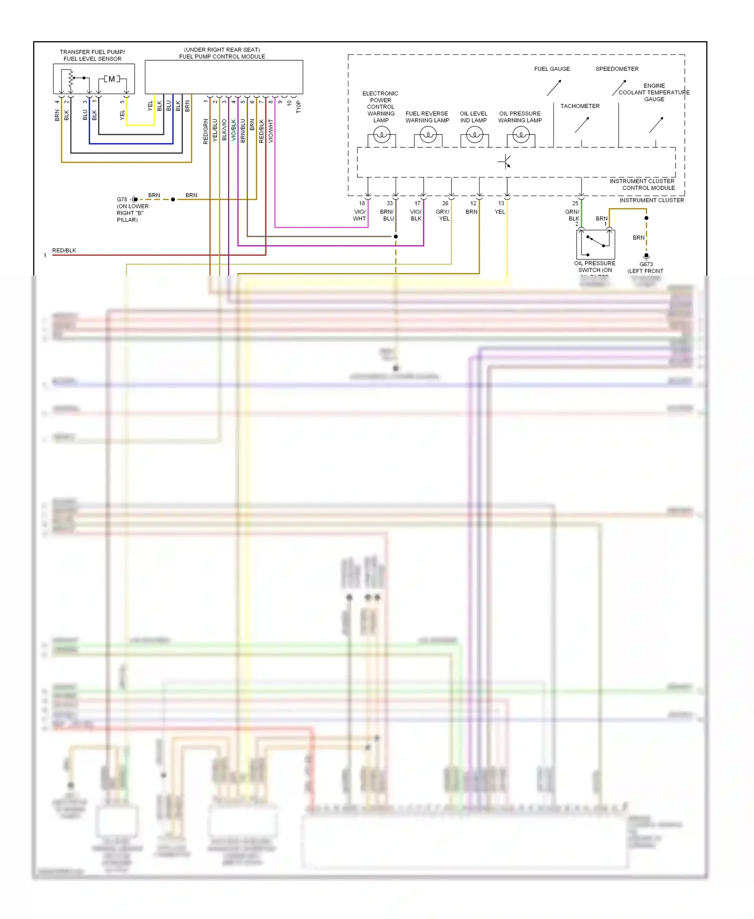 Wiring diagram data link connector for Volkswagen Passat B6 (2005-2010) (7 of 10)