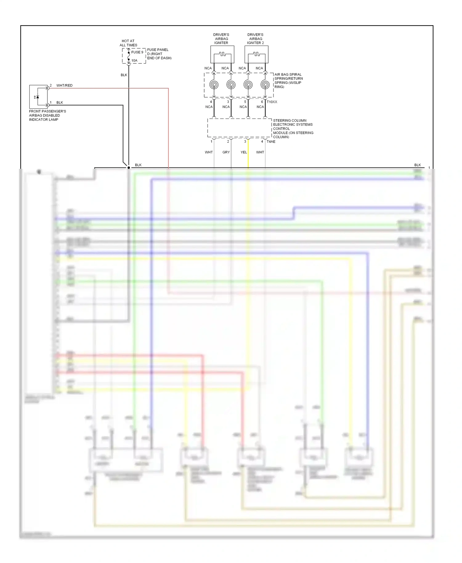 Wiring diagram nca for Volkswagen Passat B6 (2005-2010) (64 of 68)