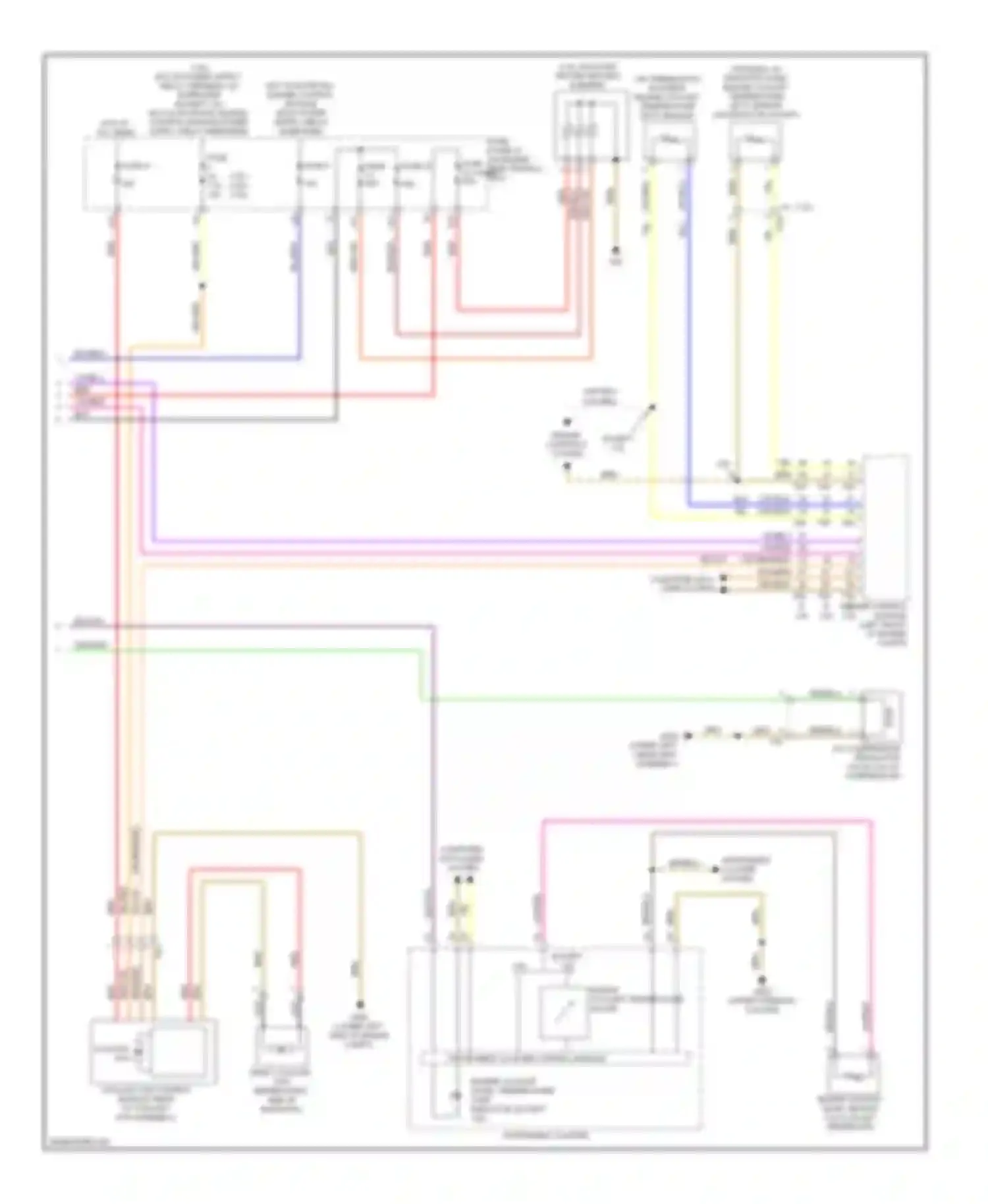 Passat Volkswagen B7 (2010-2015): Manual a/c circuit (2 of 2)