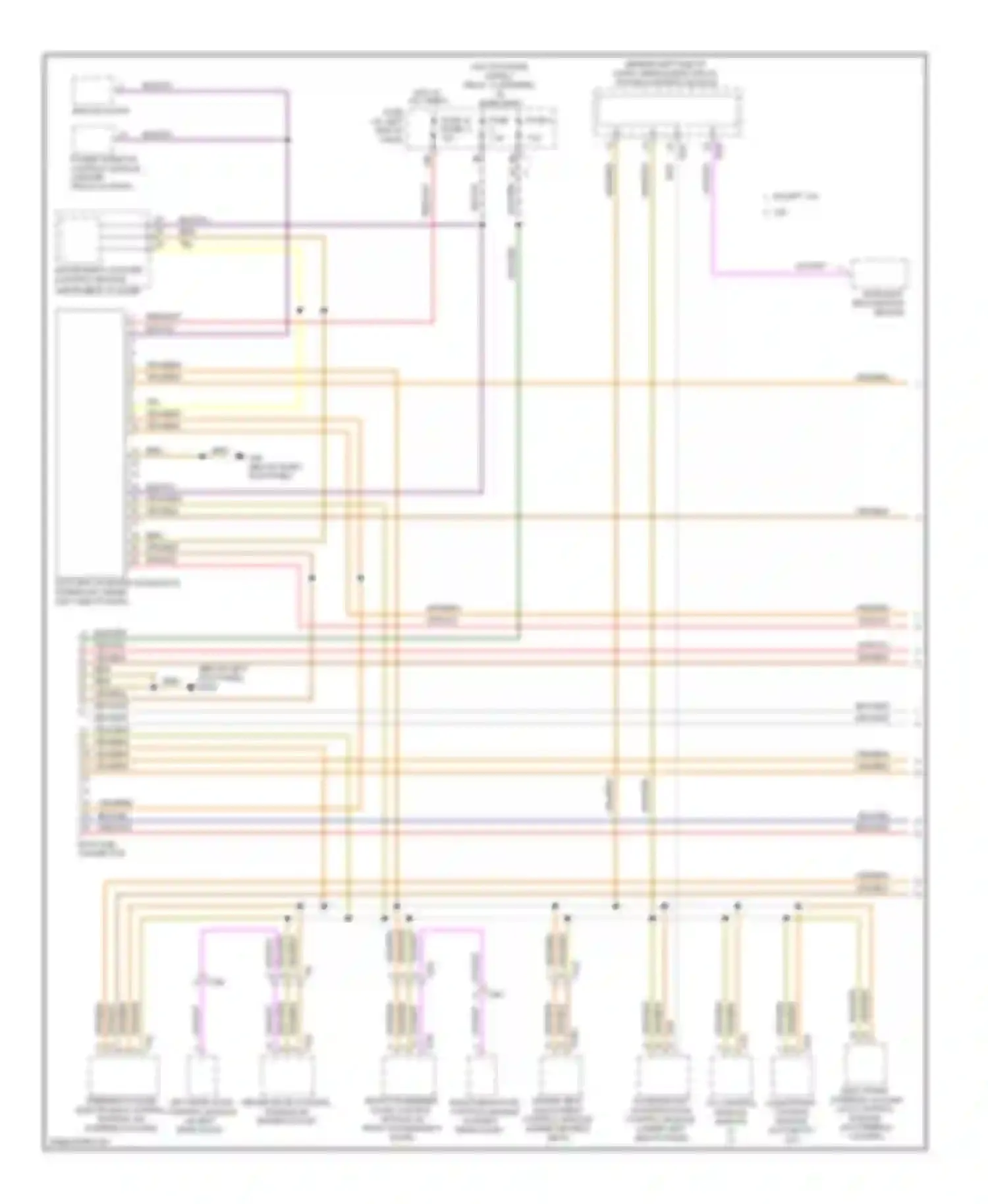 Passat Volkswagen B7 (2010-2015): Computer data lines circuit (1 of 2)
