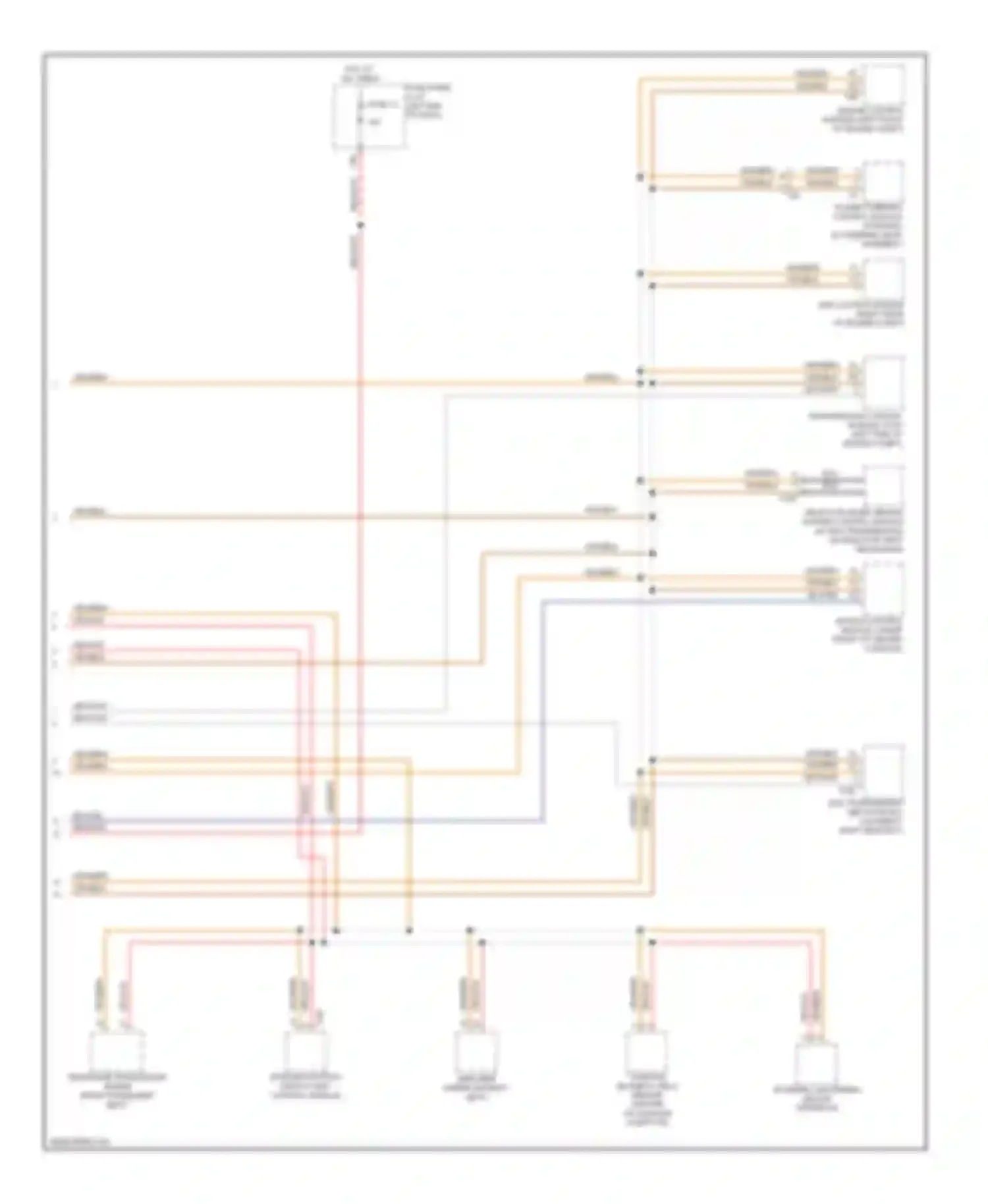 Passat Volkswagen B7 (2010-2015): Computer data lines circuit (2 of 2)