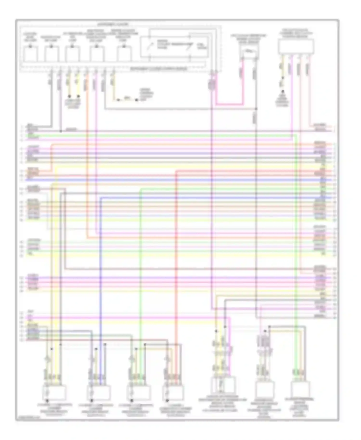 Passat Volkswagen B7 (2010-2015): Wiring diagram engine performance 2.0l turbo diesel (3 of 7)