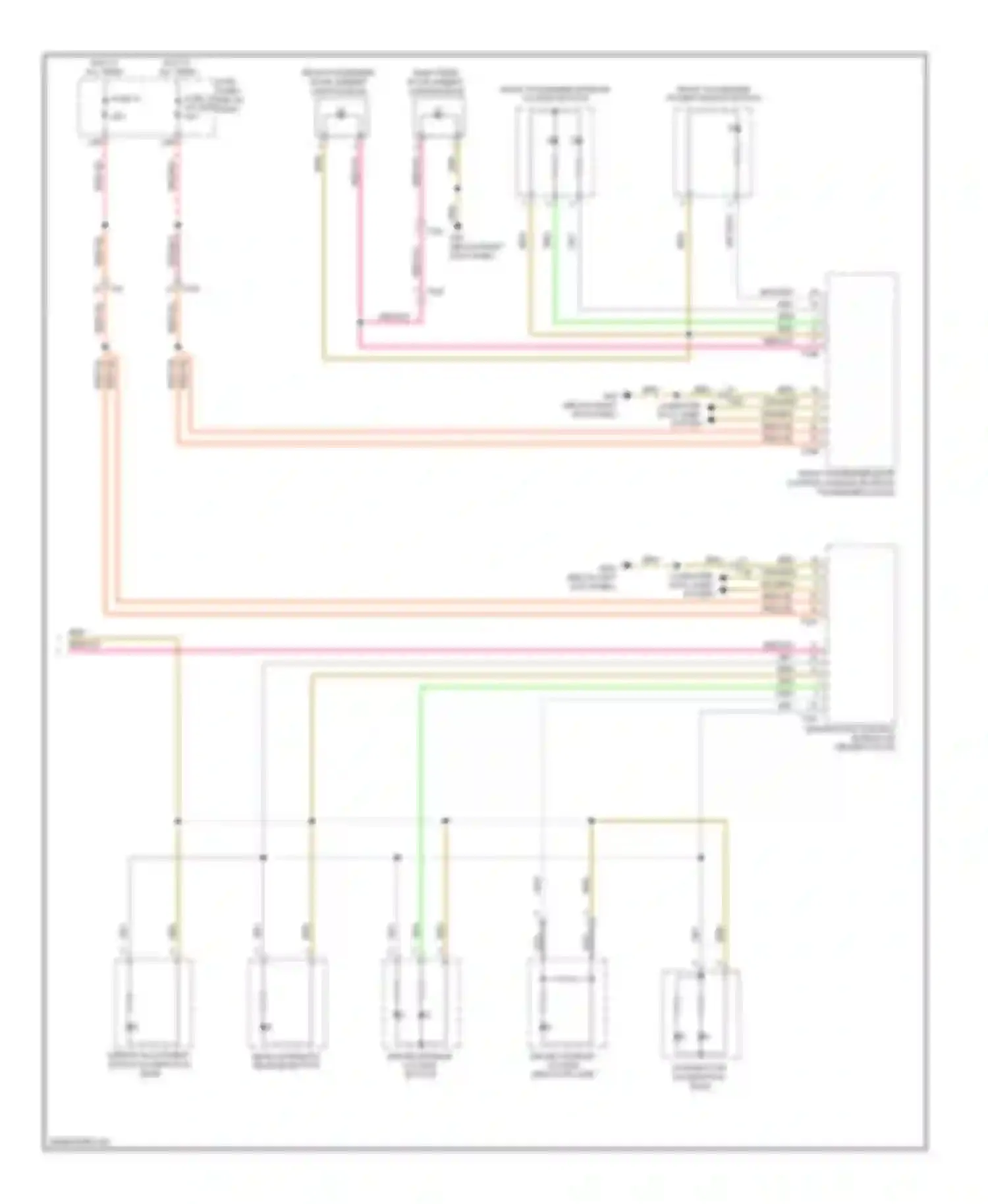 Passat Volkswagen B7 (2010-2015): Instrument illumination circuit (2 of 2)