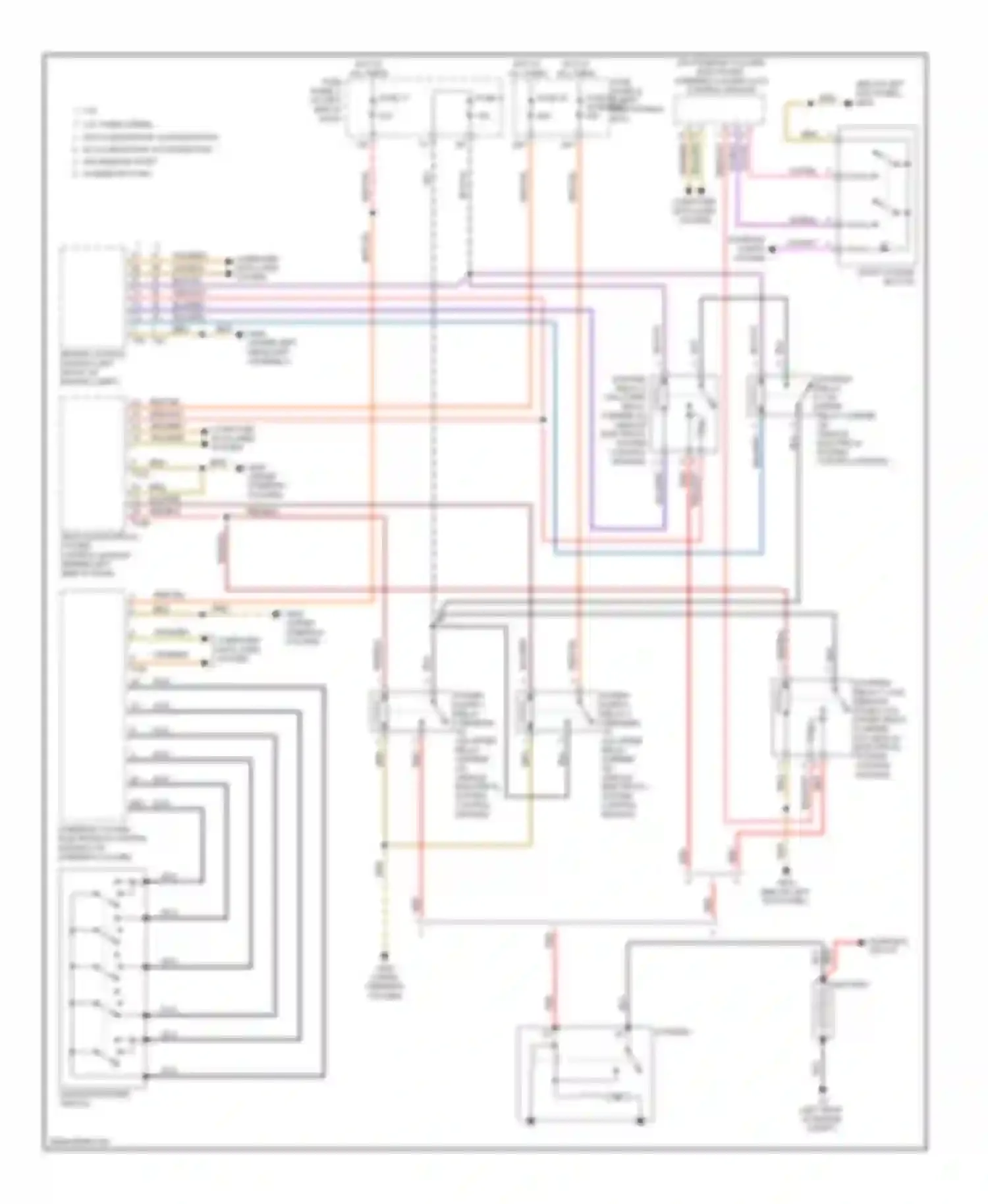 Passat Volkswagen B7 (2010-2015): 2.5l, starting circuit
