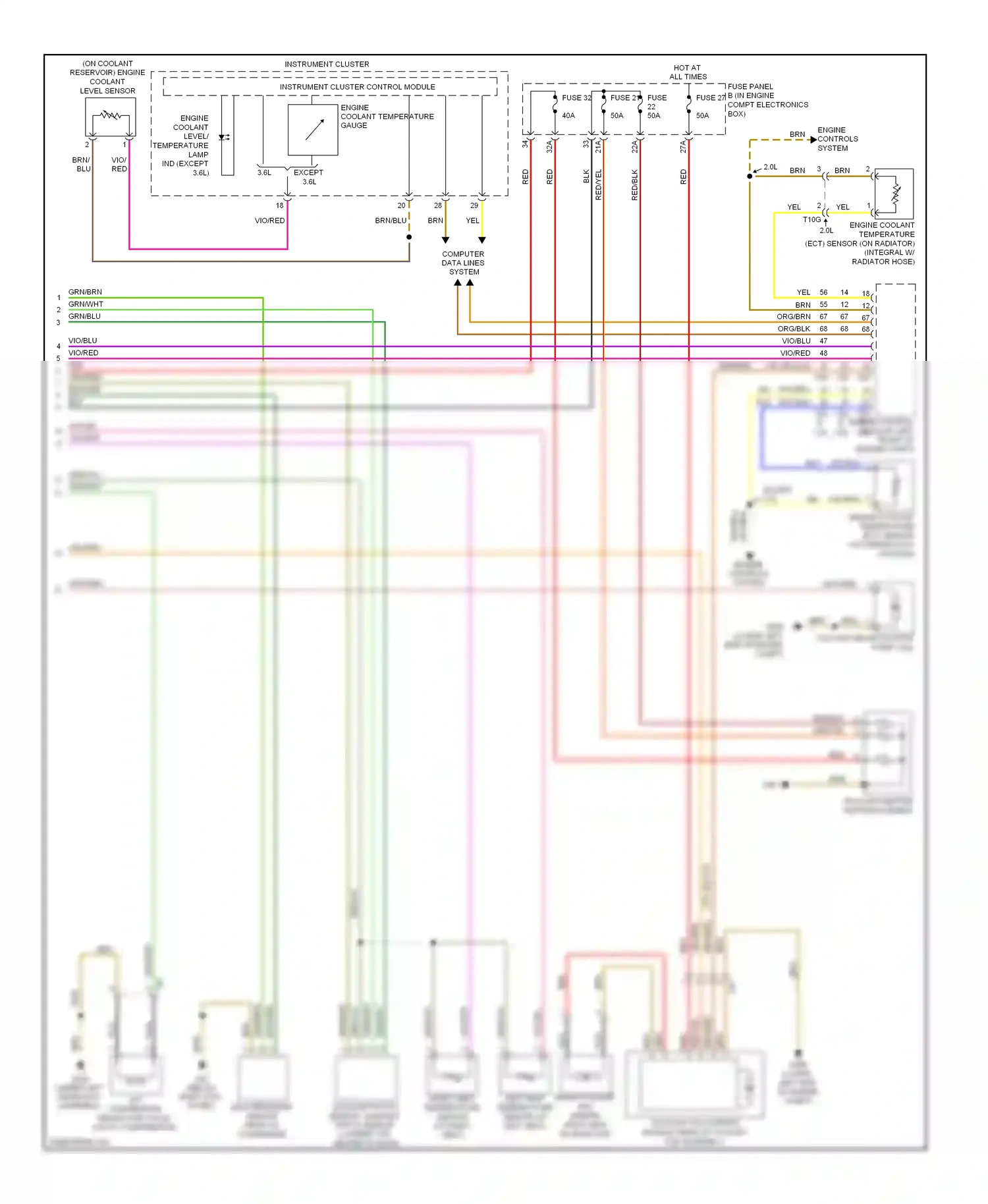 Wiring diagram blk for Volkswagen Passat B7 (2010-2015) (5 of 76)