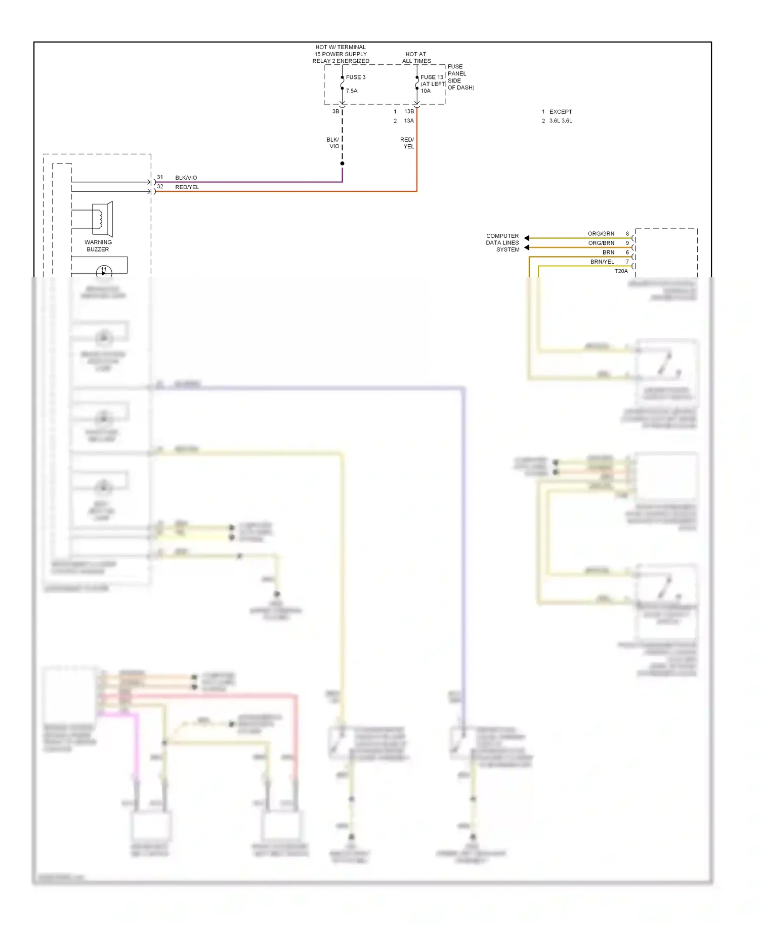 Wiring diagram nca for Volkswagen Passat B7 (2010-2015) (61 of 62)
