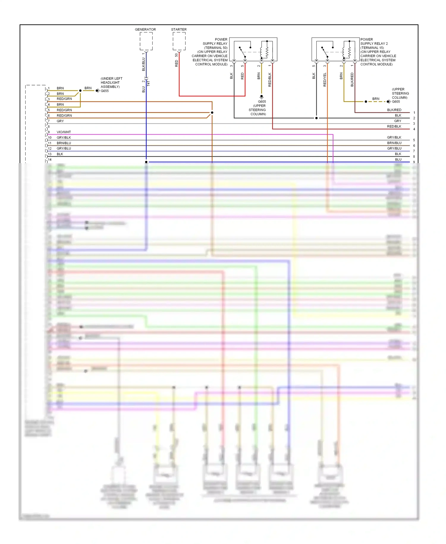 Wiring diagram nca for Volkswagen Passat B7 (2010-2015) (29 of 62)