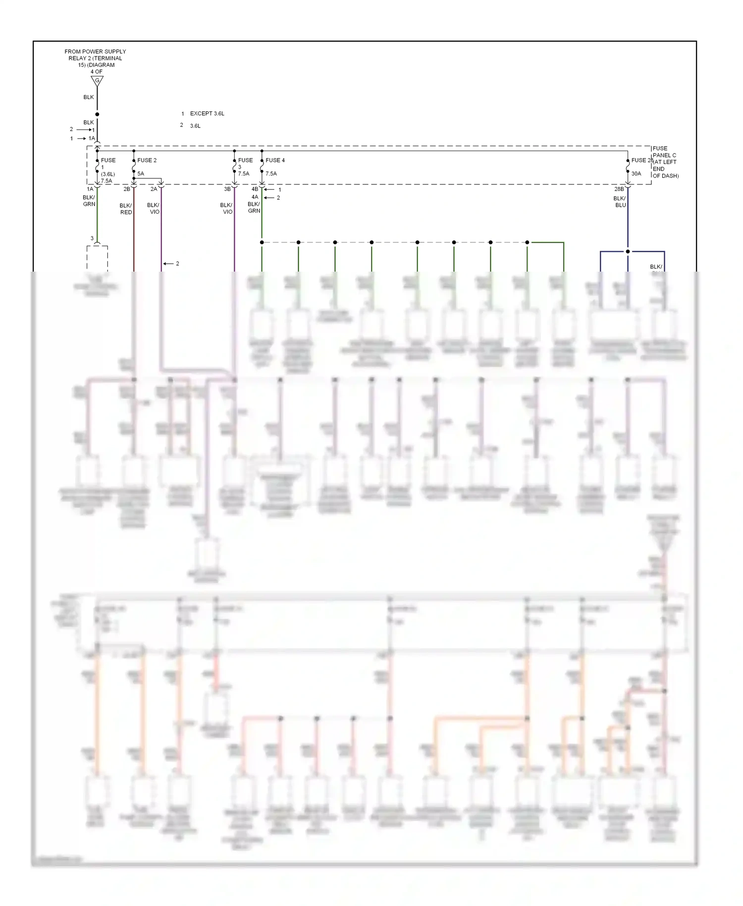 Wiring diagram nca for Volkswagen Passat B7 (2010-2015) (42 of 62)