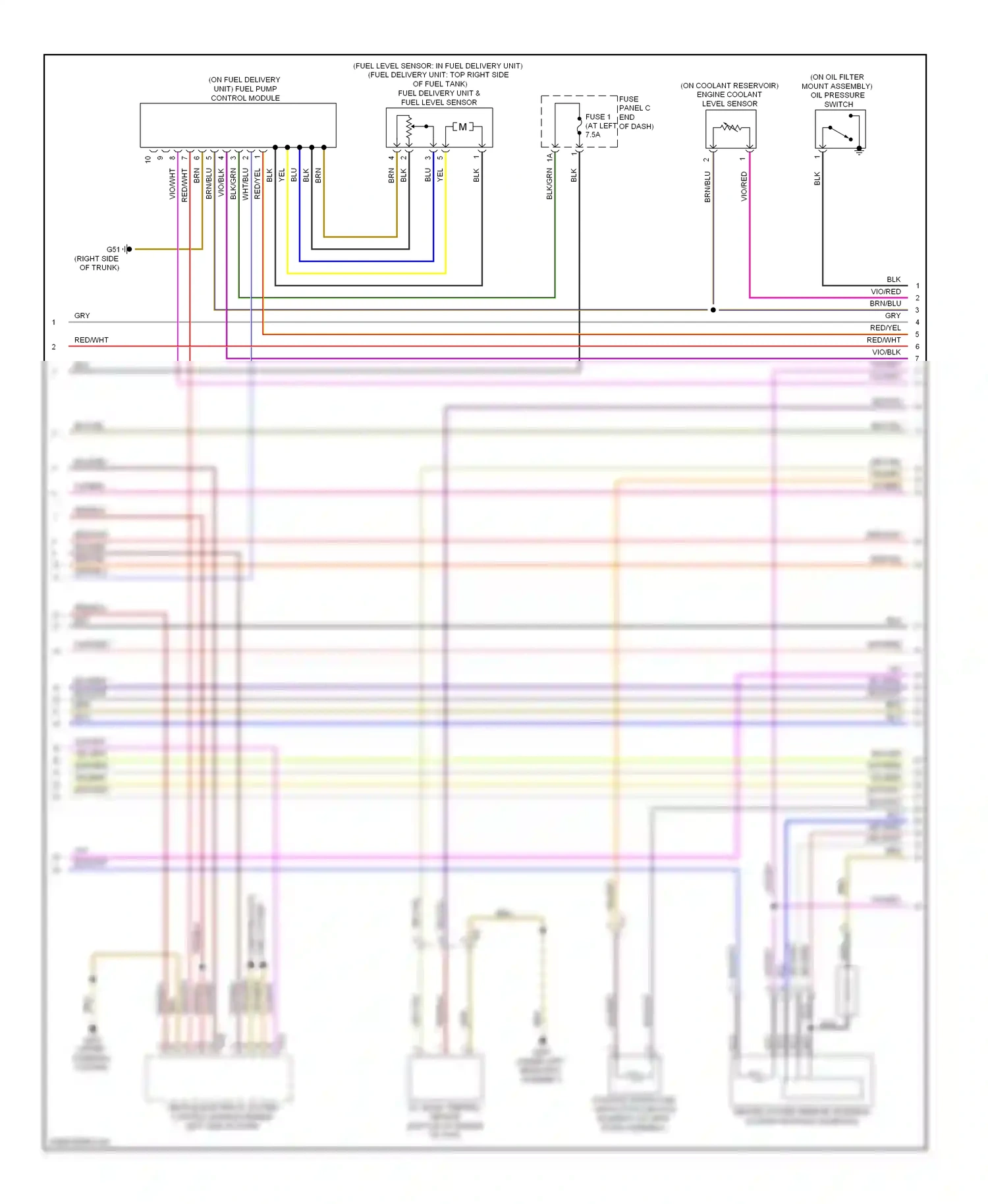 Wiring diagram nca for Volkswagen Passat B7 (2010-2015) (26 of 62)
