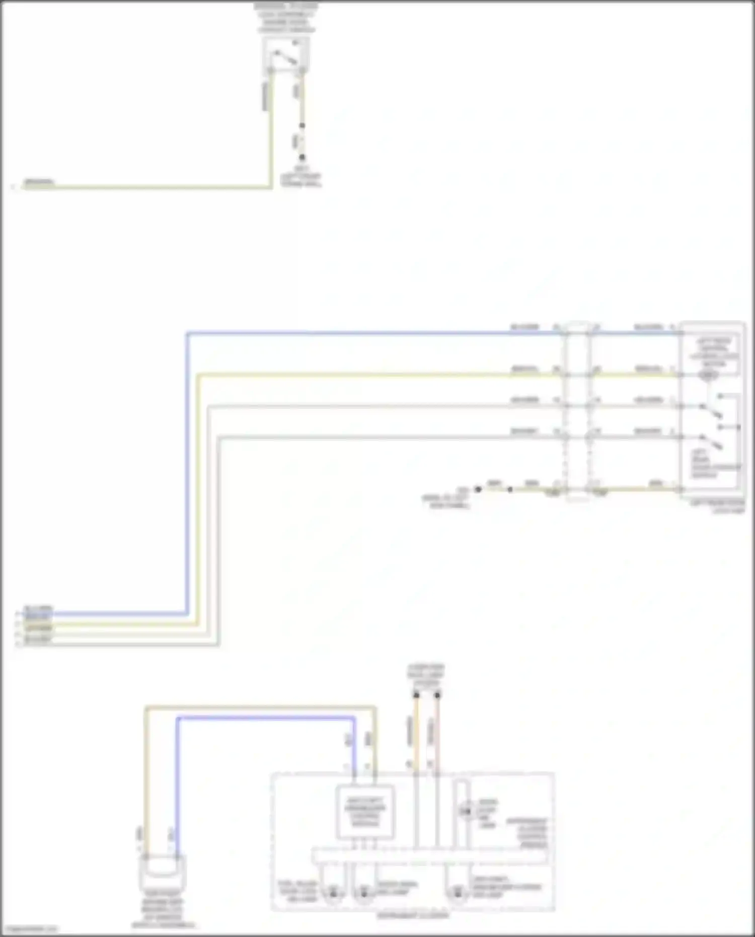 Passat Volkswagen B8 facelift (2019-2024): Forced entry circuit (3 of 3)
