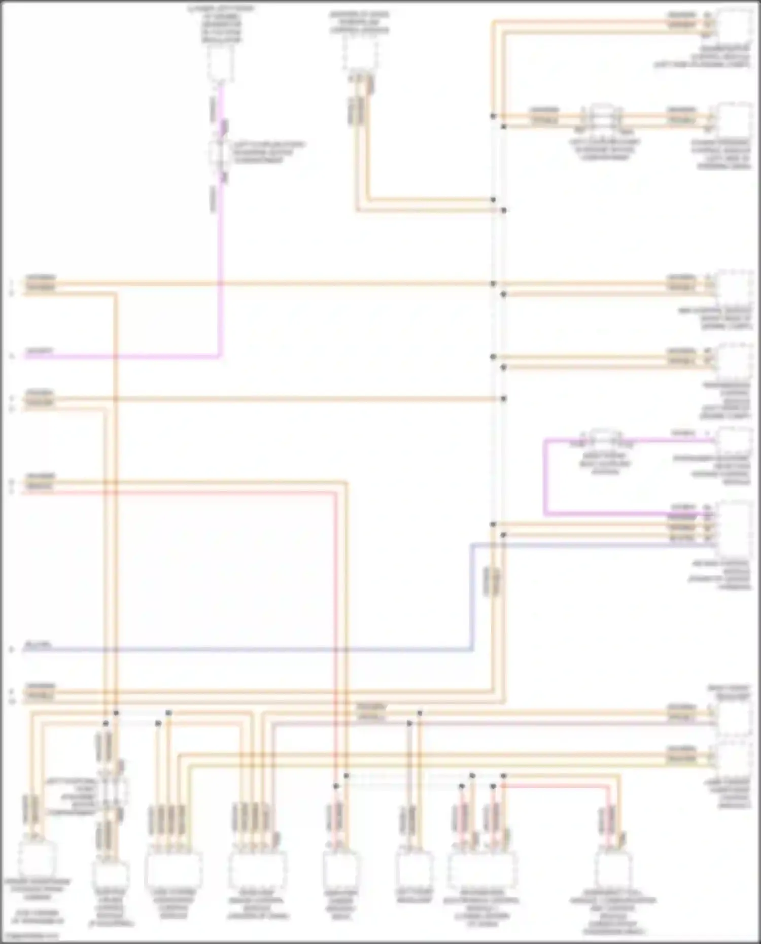 Passat Volkswagen B8 facelift (2019-2024): Computer data lines circuit (2 of 2)