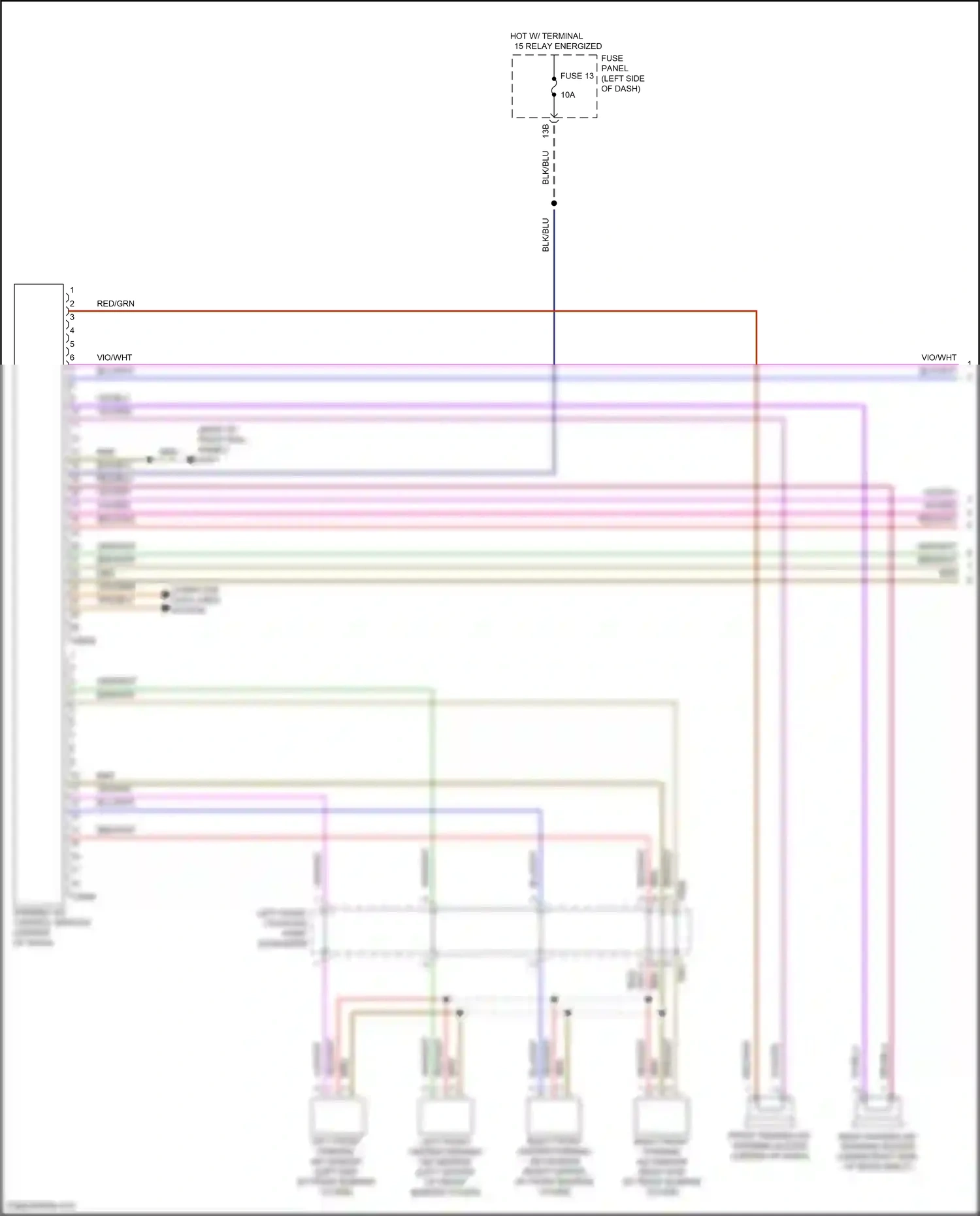 Wiring diagram computer data lines system for Volkswagen Passat B8 facelift (2019-2024) (29 of 64)