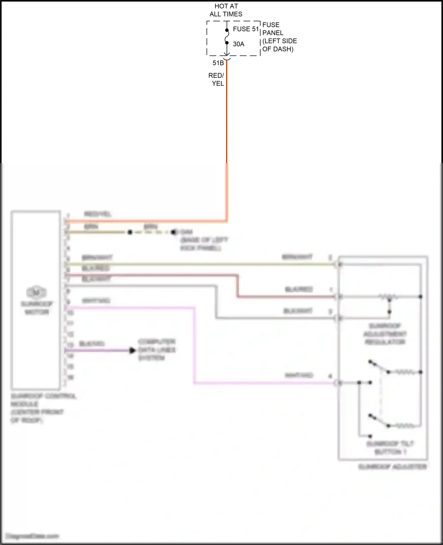 Wiring diagram computer data lines system for Volkswagen Passat B8 facelift (2019-2024) (46 of 64)