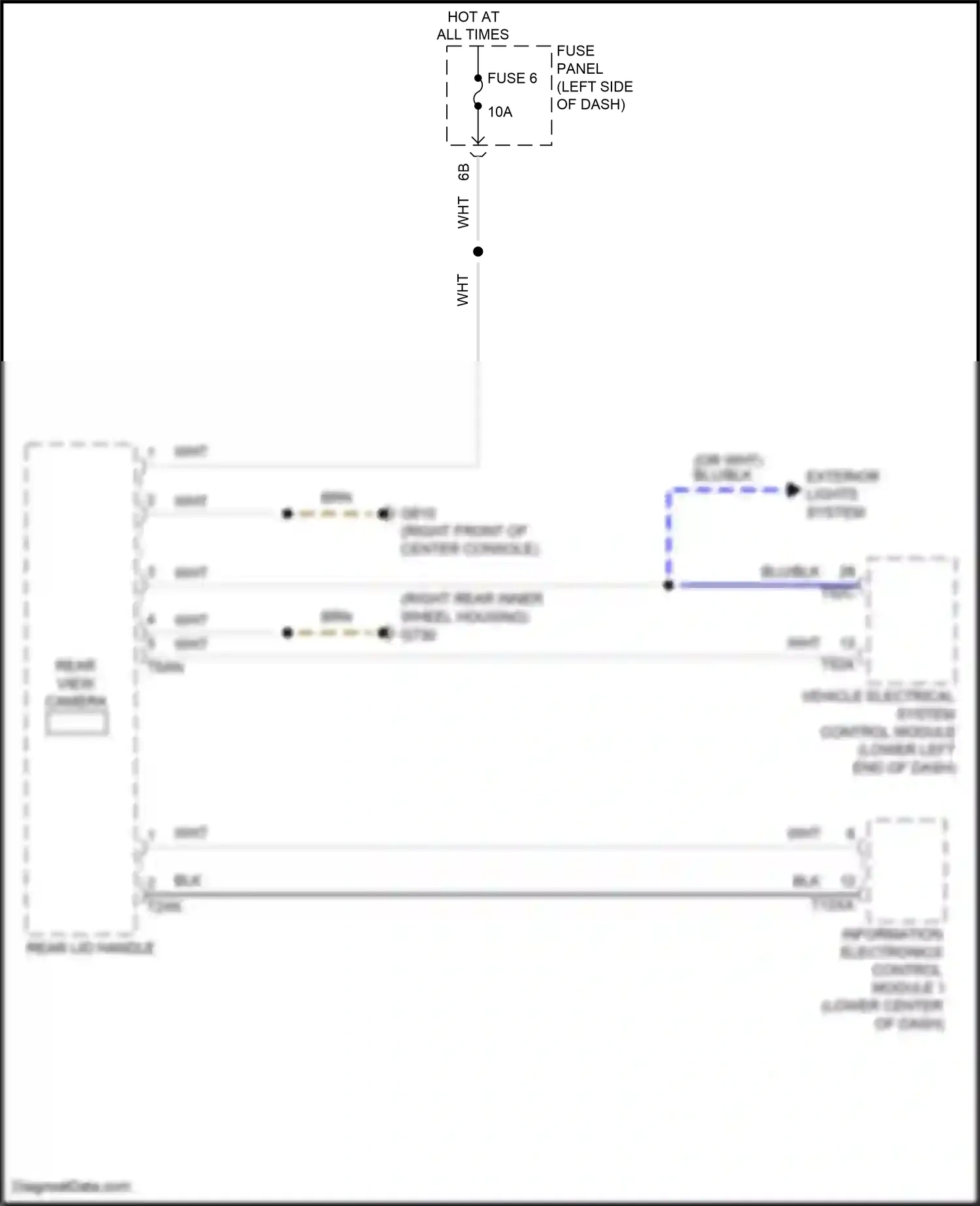 Wiring diagram fuse panel c for Volkswagen Passat B8 facelift (2019-2024) (20 of 56)