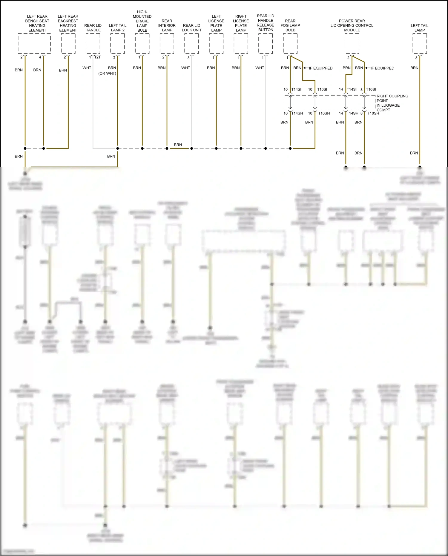 Wiring diagram power steering control module for Volkswagen Passat B8 facelift (2019-2024) (3 of 5)