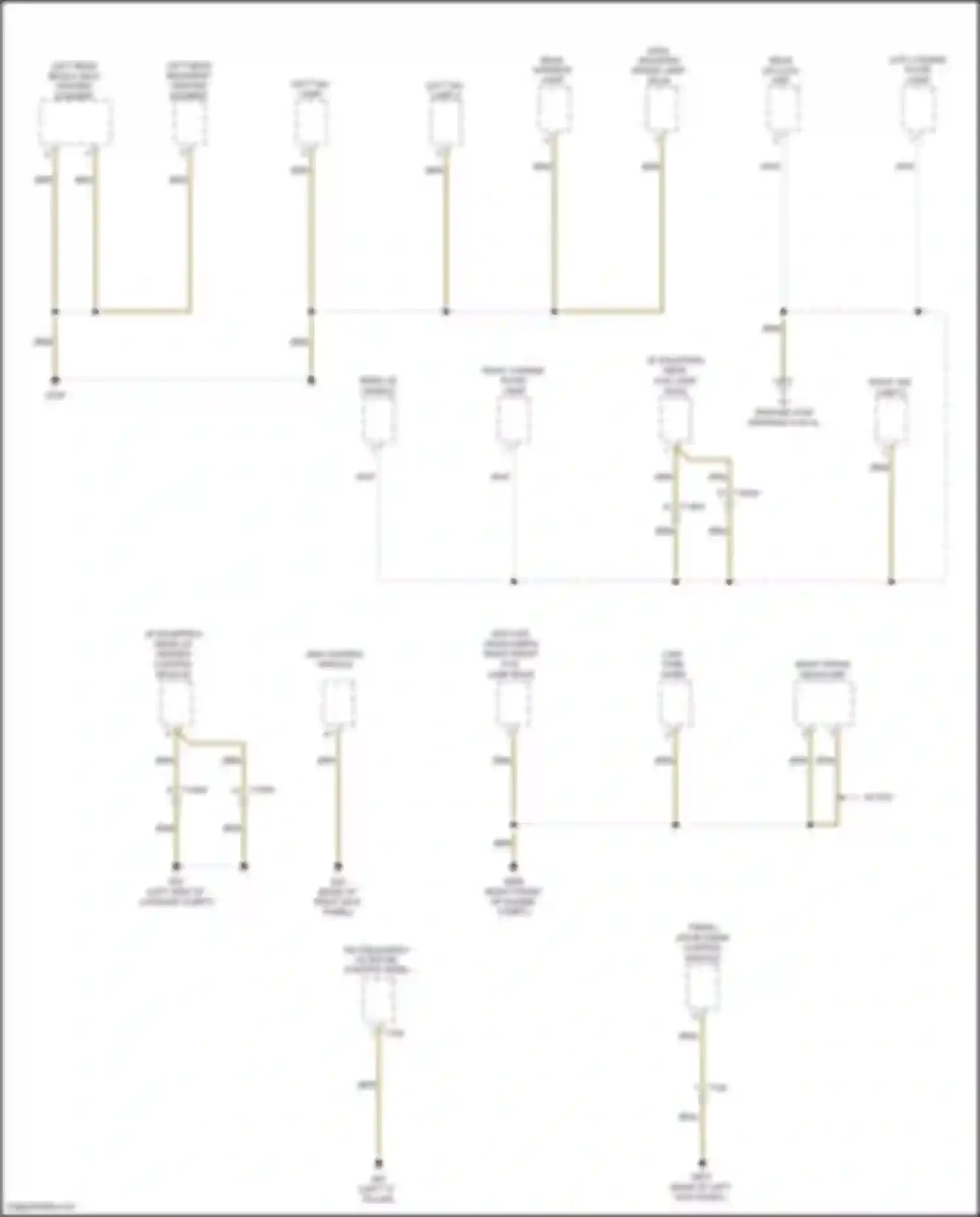 Passat Volkswagen B8 (2014-2020): Ground distribution circuit (4 of 5)