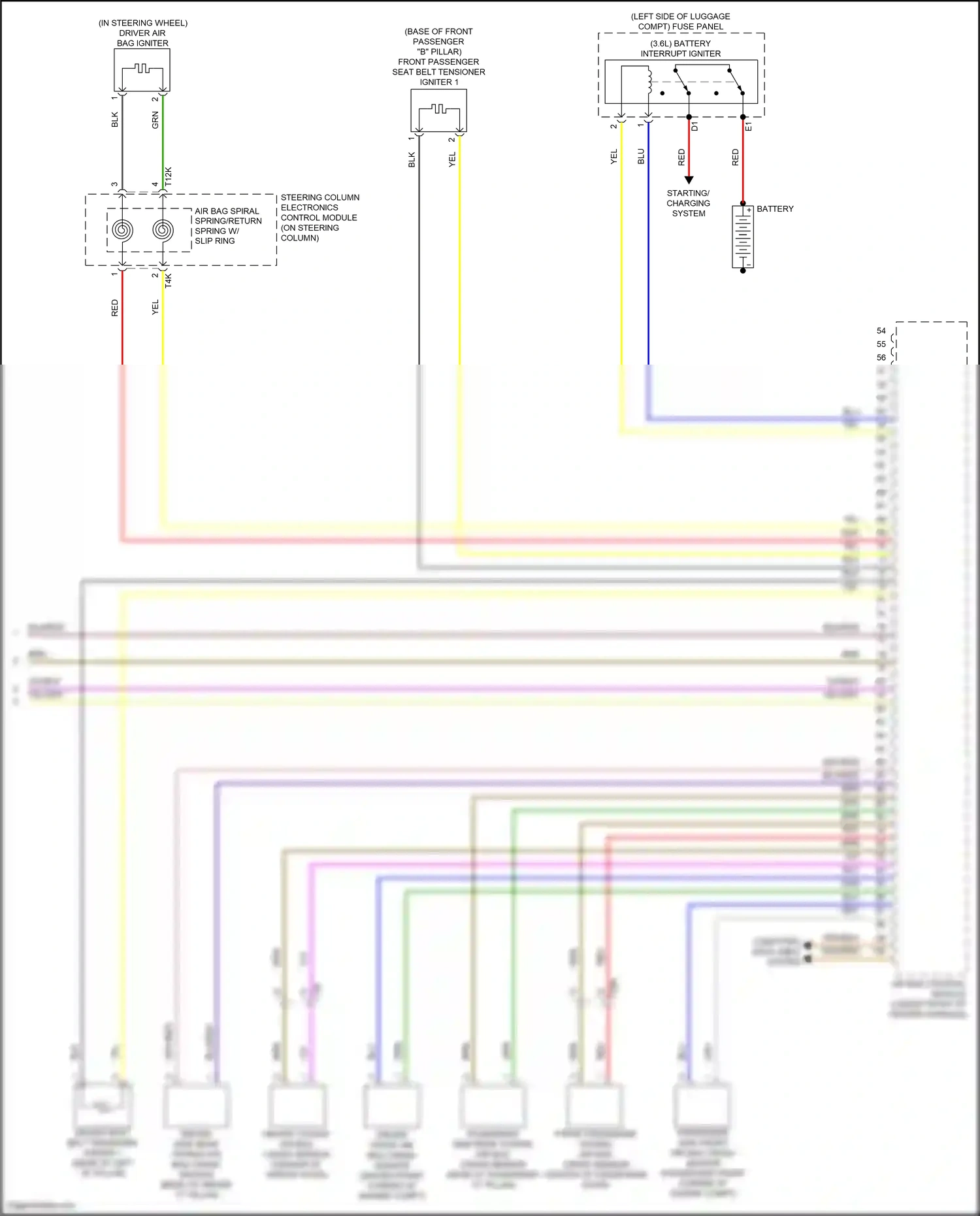 Wiring diagram computer data lines system for Volkswagen Passat B8 (2014-2020) (19 of 73)
