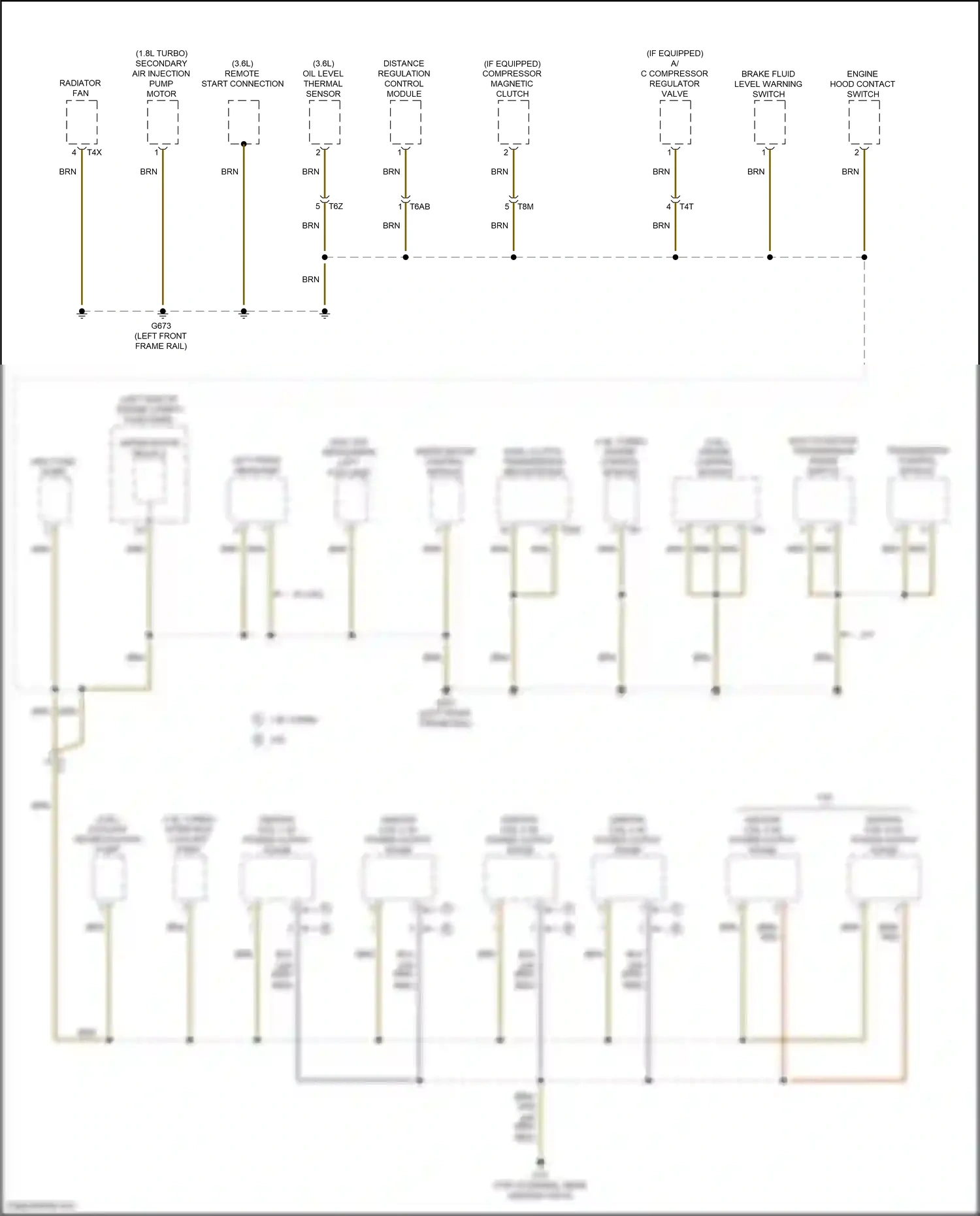 Wiring diagram engine control module for Volkswagen Passat B8 (2014-2020) (8 of 21)
