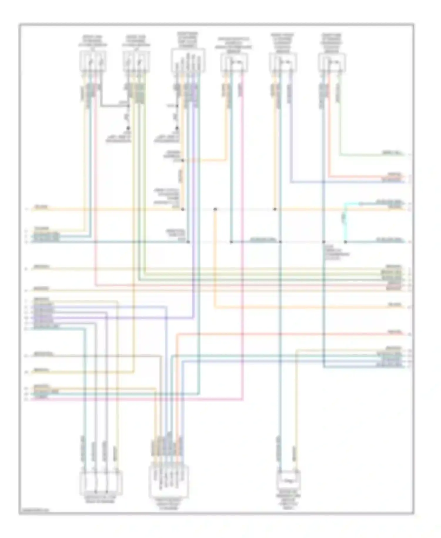 Routan Volkswagen I (2008-2012): Wiring diagram engine performance 3.8l, 6 speed a/t (2 of 4)