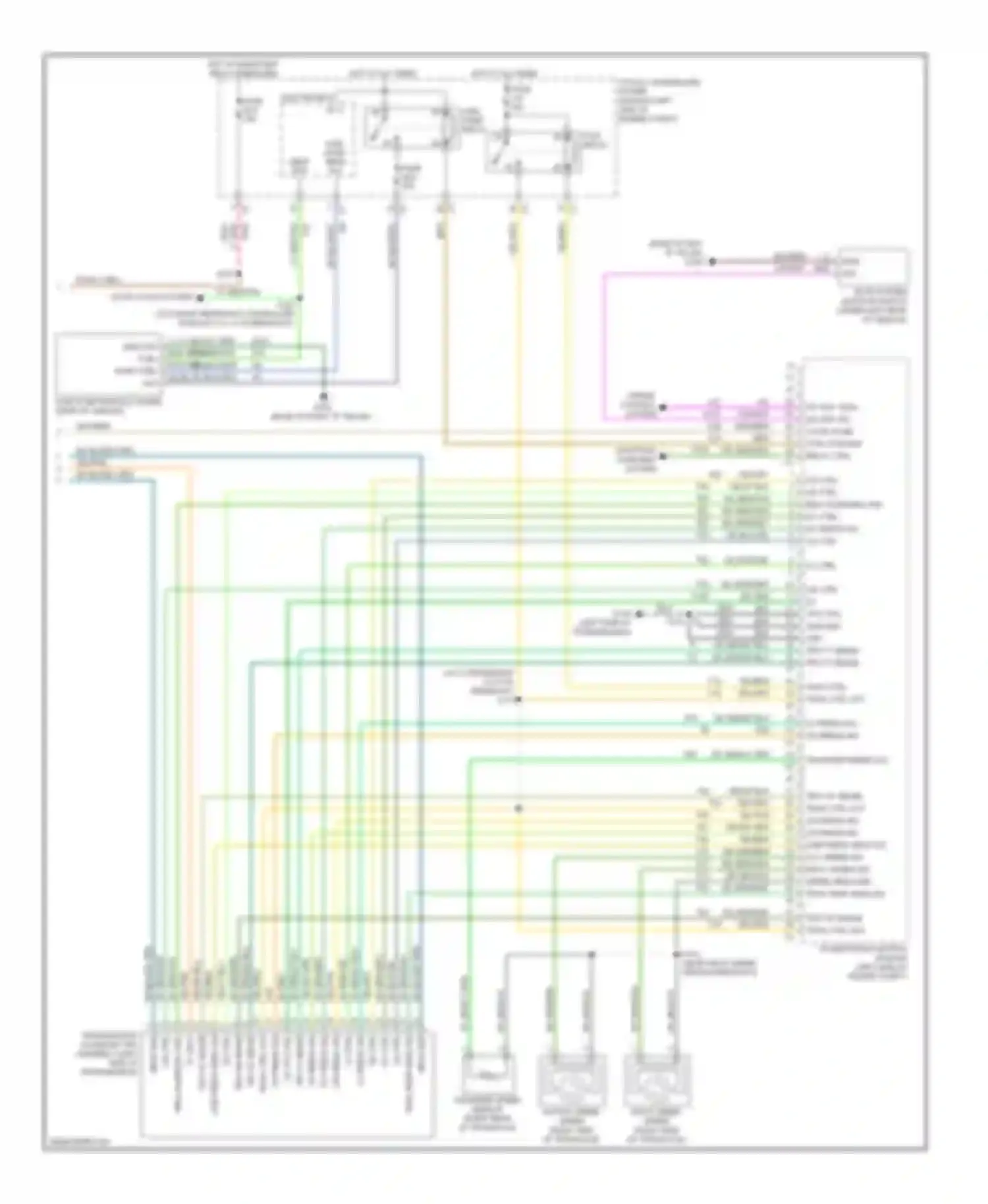 Routan Volkswagen I (2008-2012): Wiring diagram engine performance 4.0l (4 of 4)