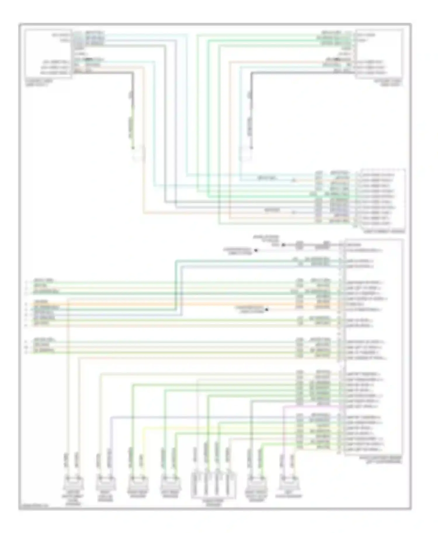 Wiring diagram aux video sig 1 aux video com 1 aux audio shld 1 for Volkswagen Routan I (2008-2012) (1 of 1)
