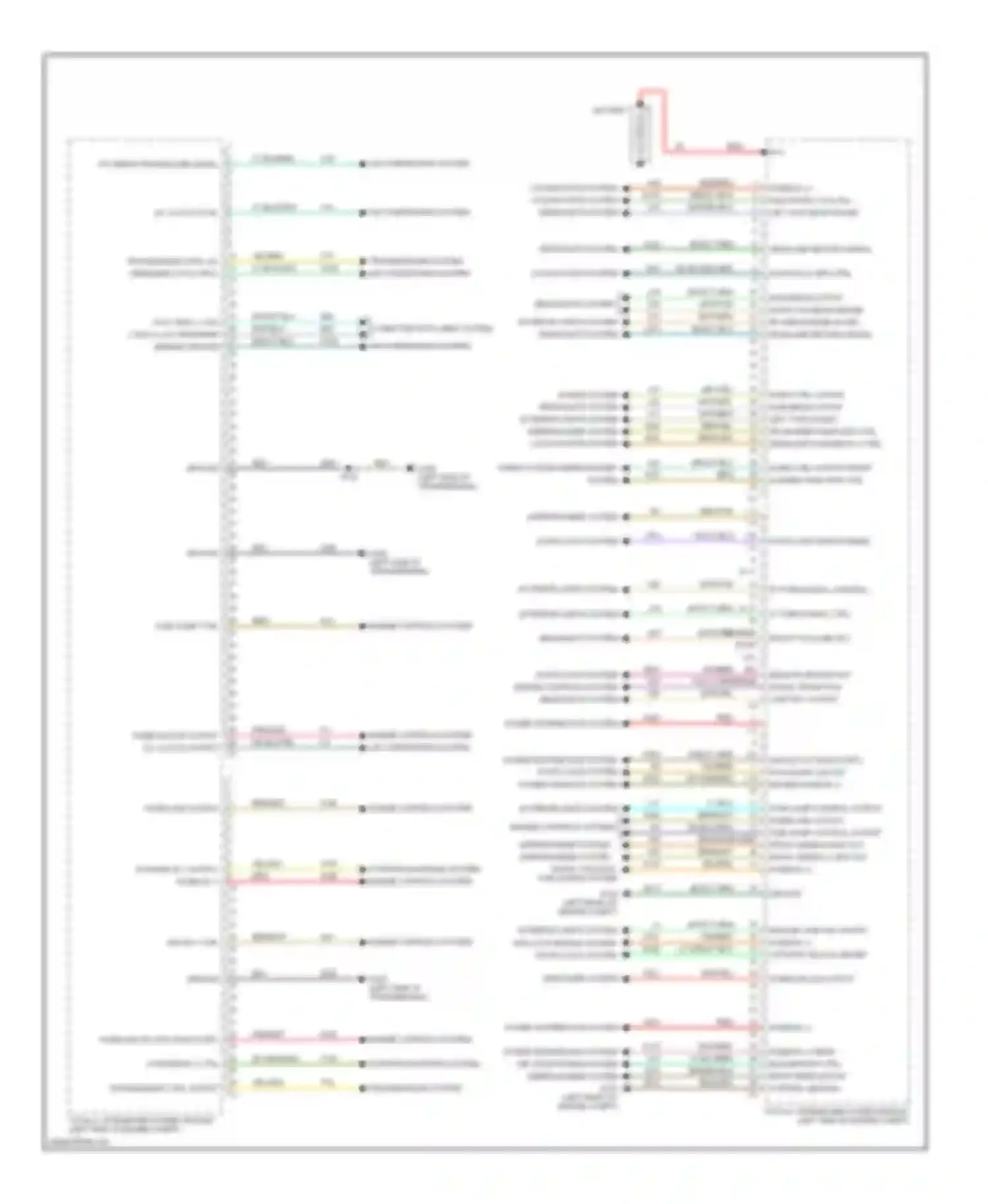 Wiring diagram fused ign sw output a/c clutch output for Volkswagen Routan I (2008-2012) (1 of 1)