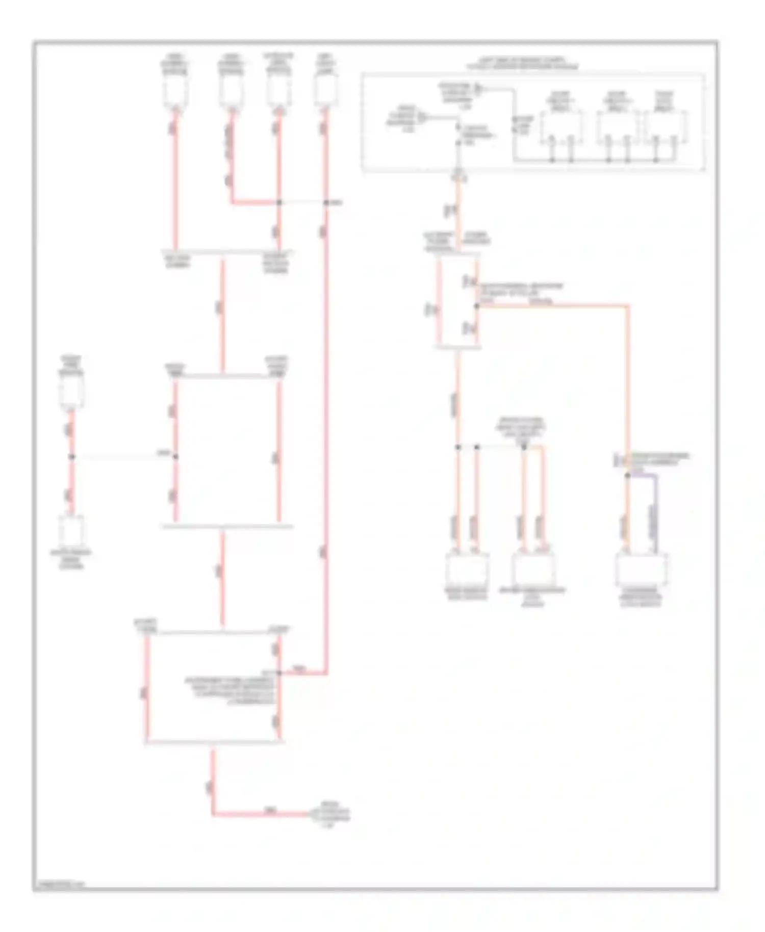 Wiring diagram hands free module for Volkswagen Routan I (2008-2012) (2 of 2)