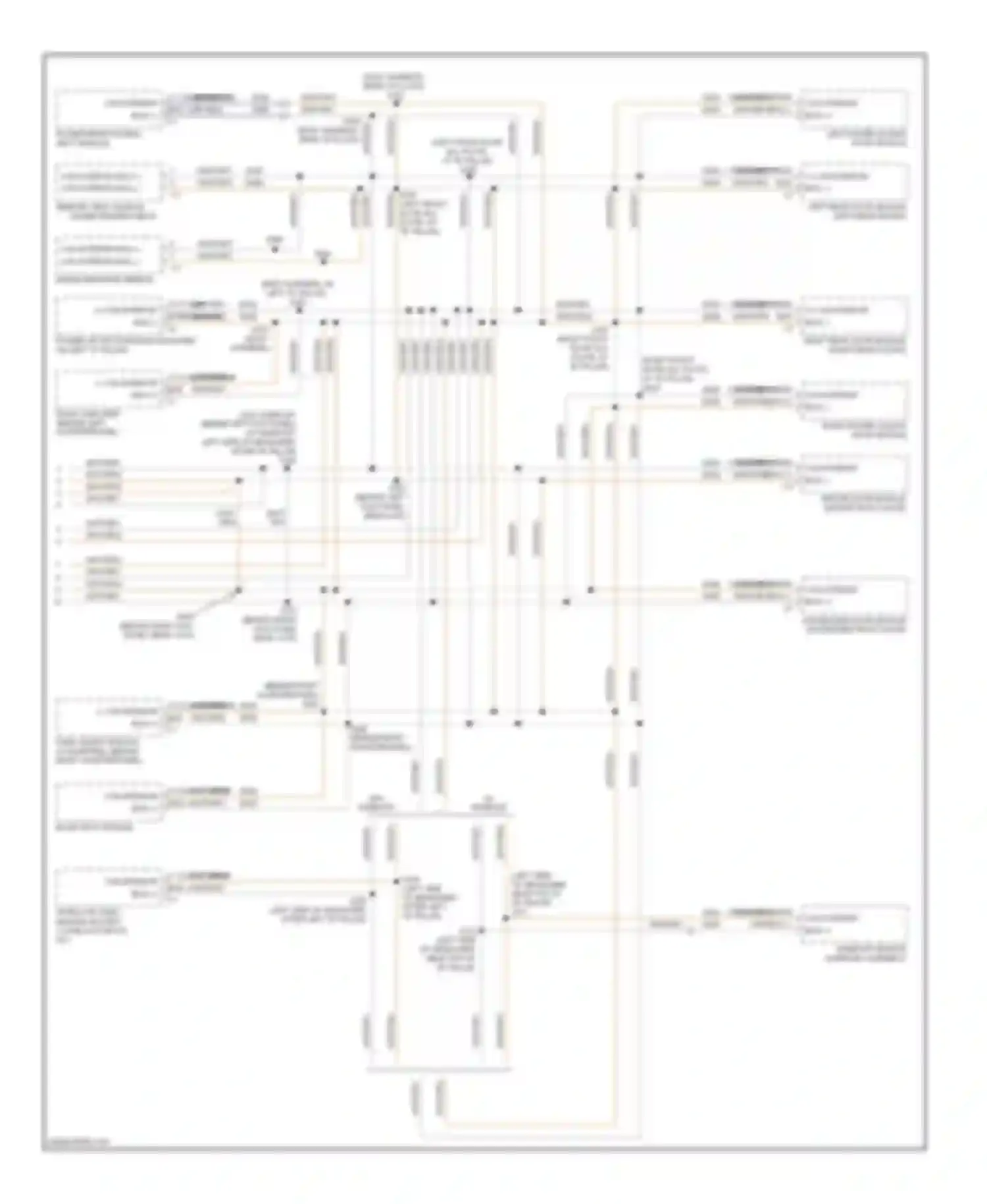 Wiring diagram inside rearview mirror for Volkswagen Routan I (2008-2012) (4 of 6)