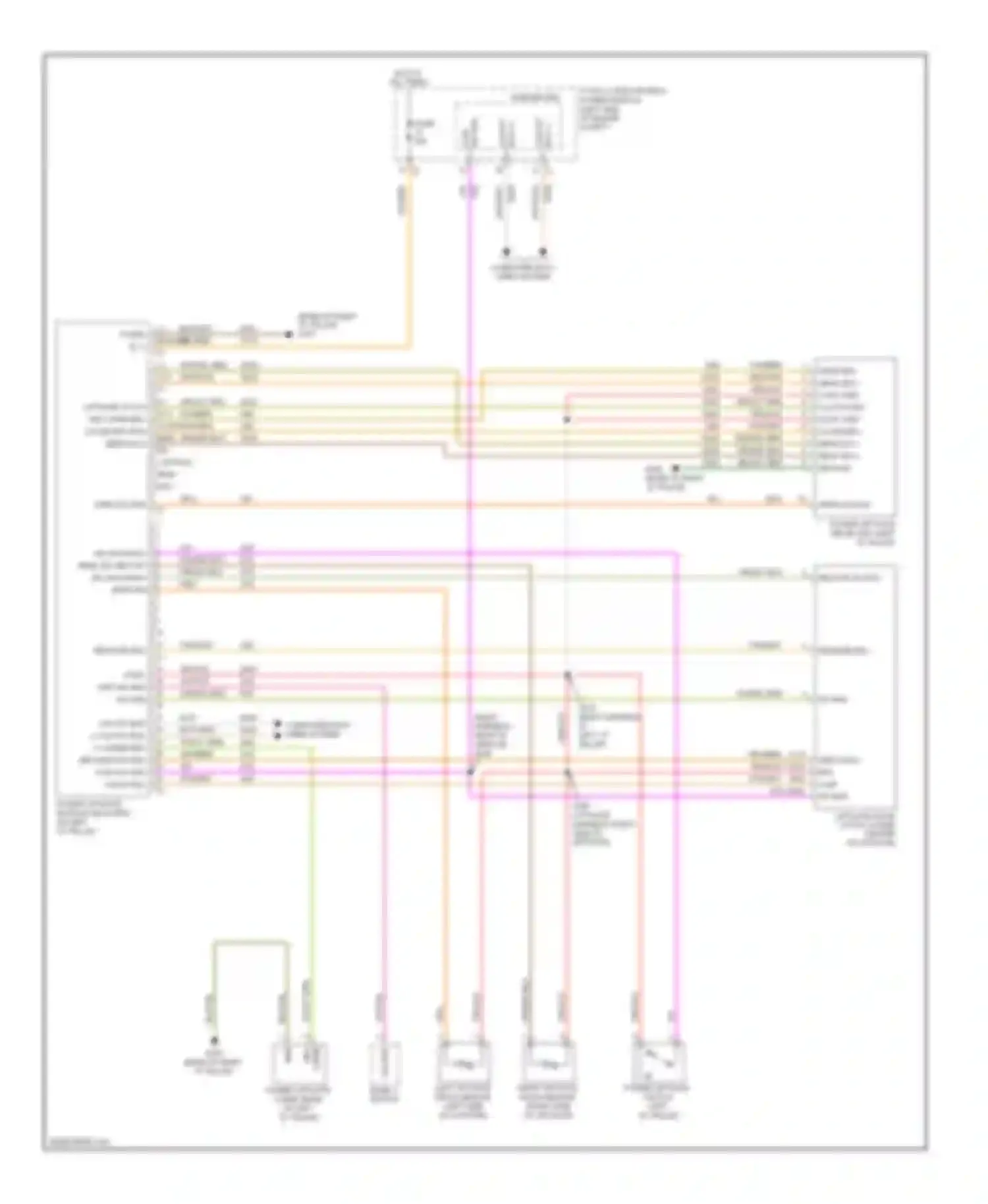 Wiring diagram liftgate cltch drv open drv close drv pos sens sig 2 for Volkswagen Routan I (2008-2012) (1 of 1)
