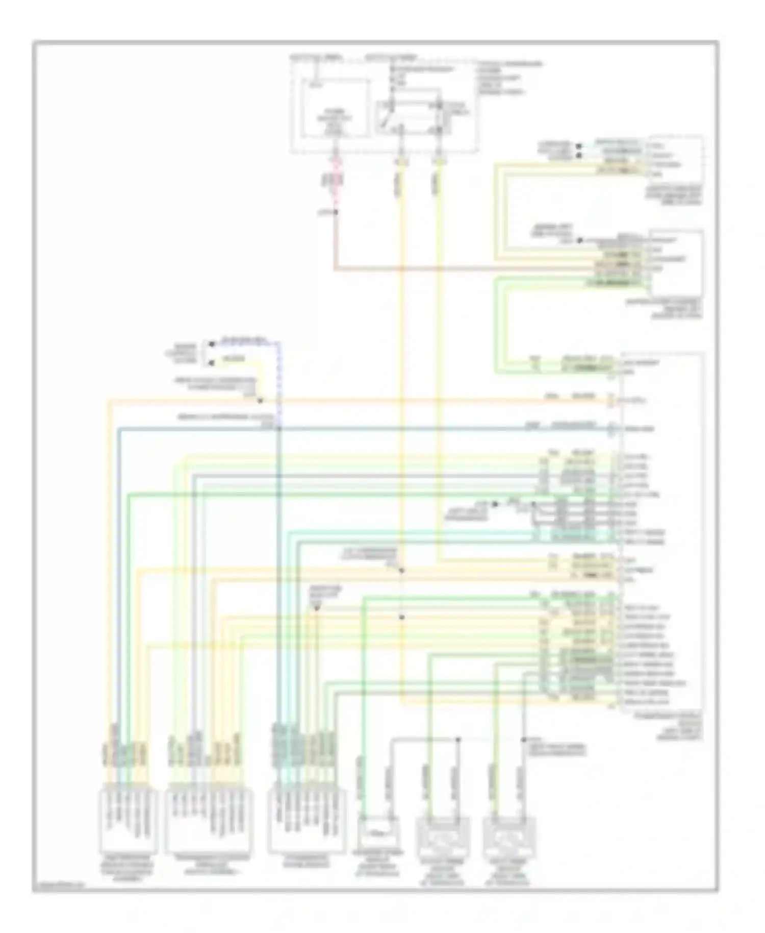 Wiring diagram tran ctrl out for Volkswagen Routan I (2008-2012) (1 of 6)