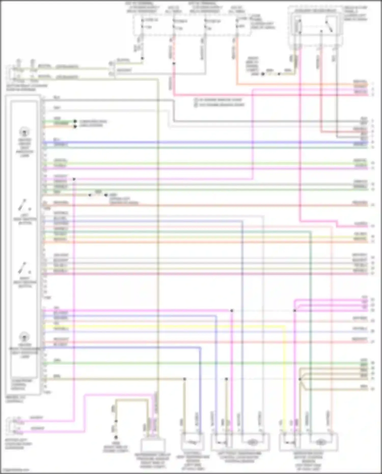 Taos Volkswagen I (2020-2024): Automatic a/c circuit (1 of 4)